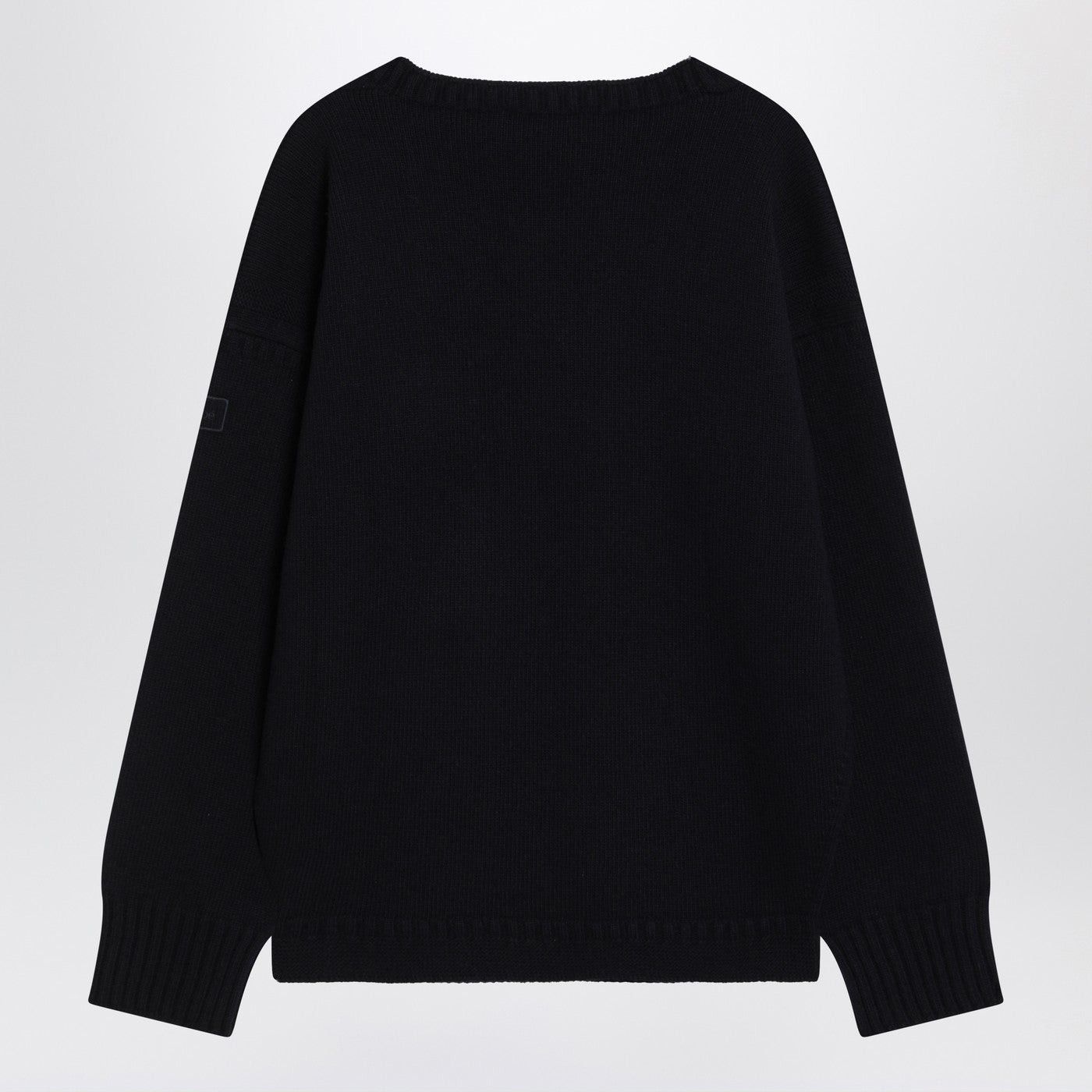 Chloe Chloe Navy Blue Sweater In Wool And Cashmere Size M / US 6-8 / IT 42-44 - 2 Thumbnail