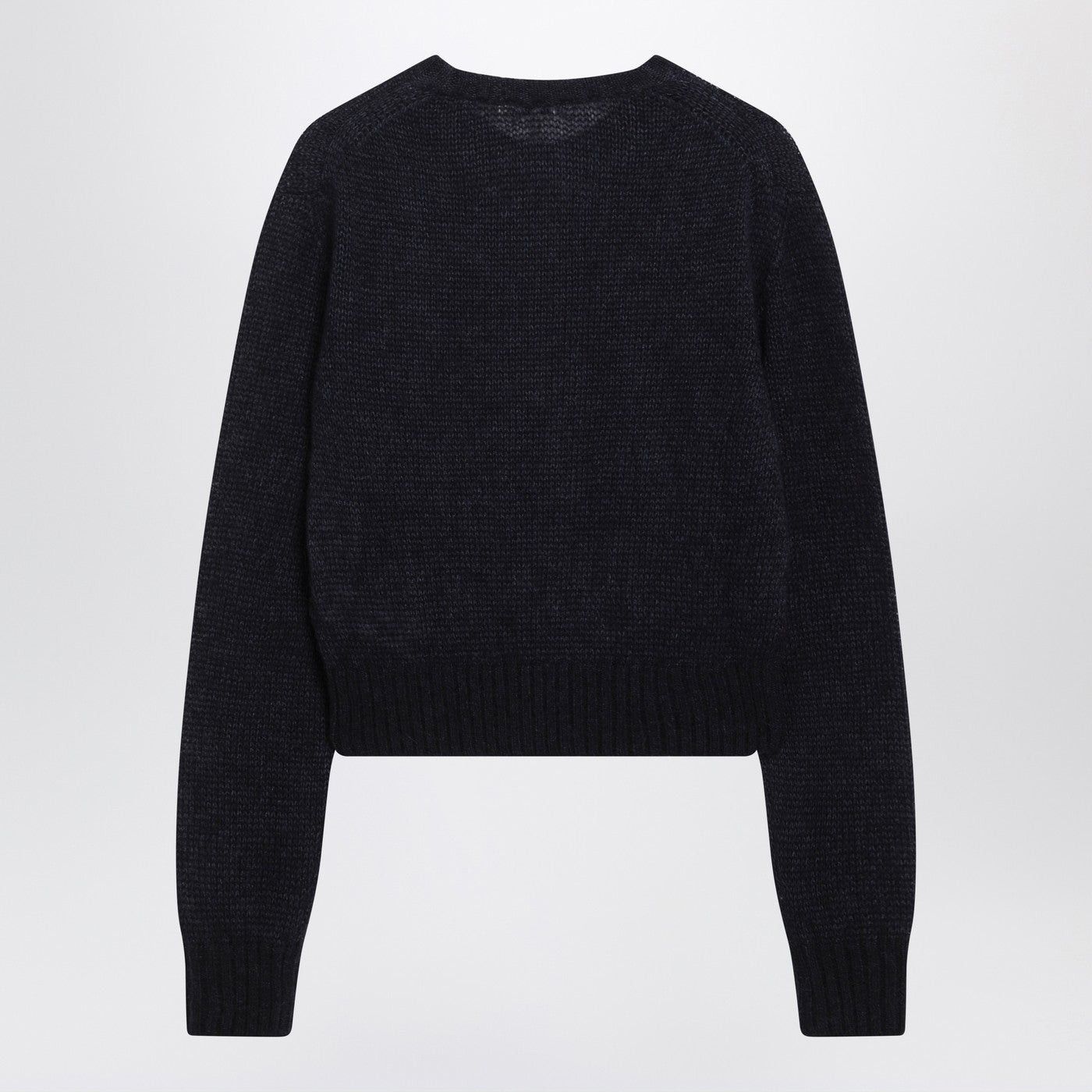 Chloe Chloe Navy Blue Alpaca-Blend Sweater Size S / US 4 / IT 40 - 2 Thumbnail