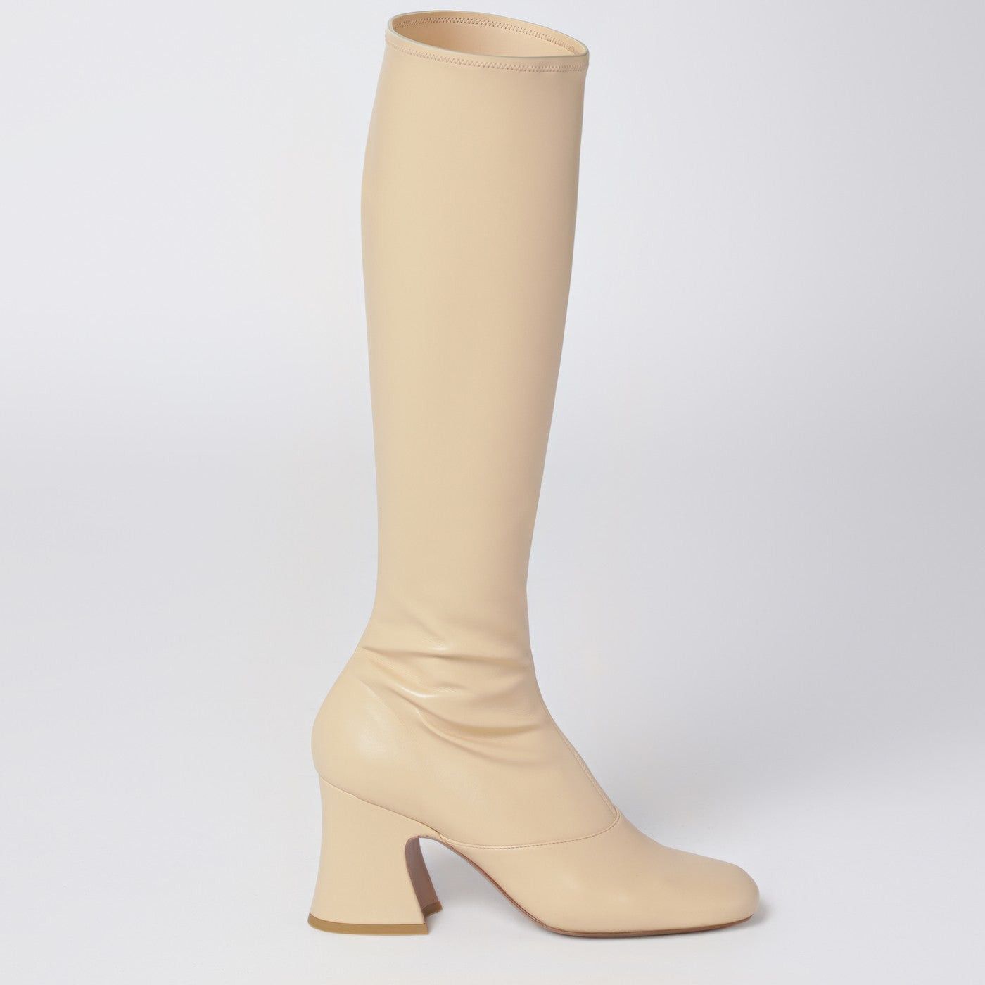 Chloe Chloe Beige Janis Heeled Boots Size US 8.5 / IT 38.5 - 2 Thumbnail