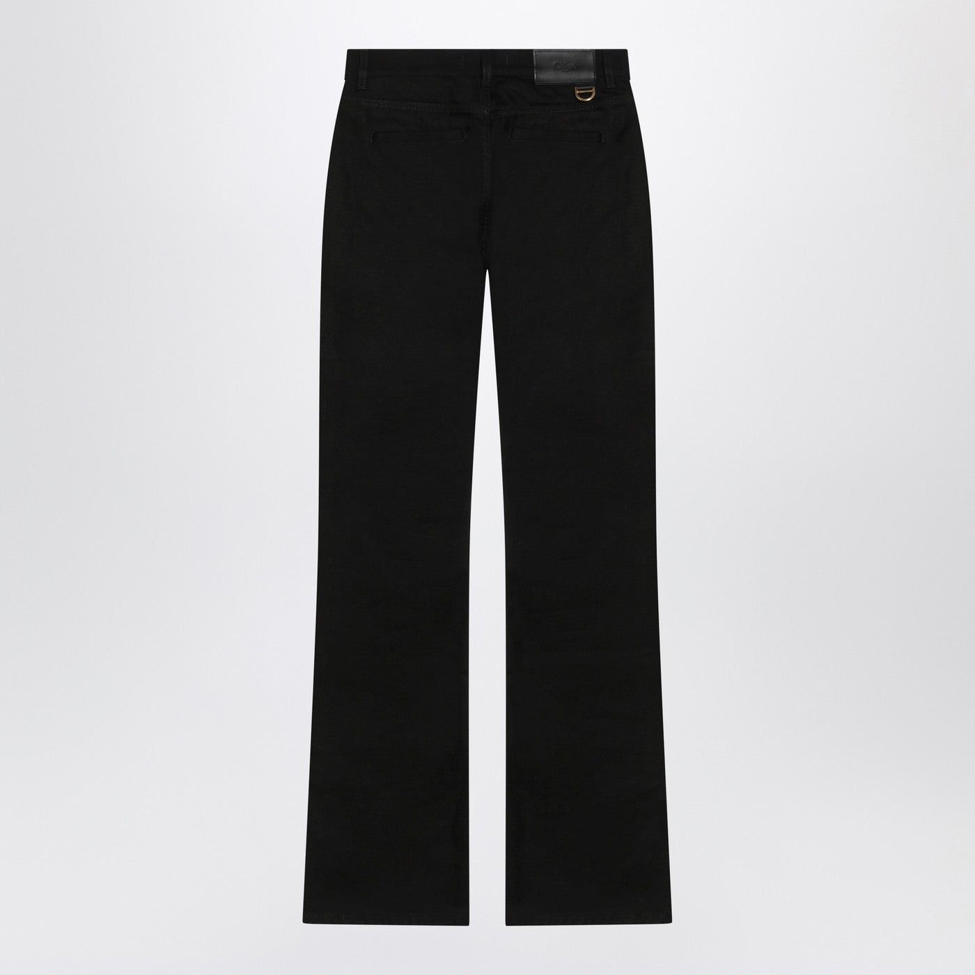 Chloe Chloe Black Slim Jeans With Charm Zip Size 29" - 2 Thumbnail