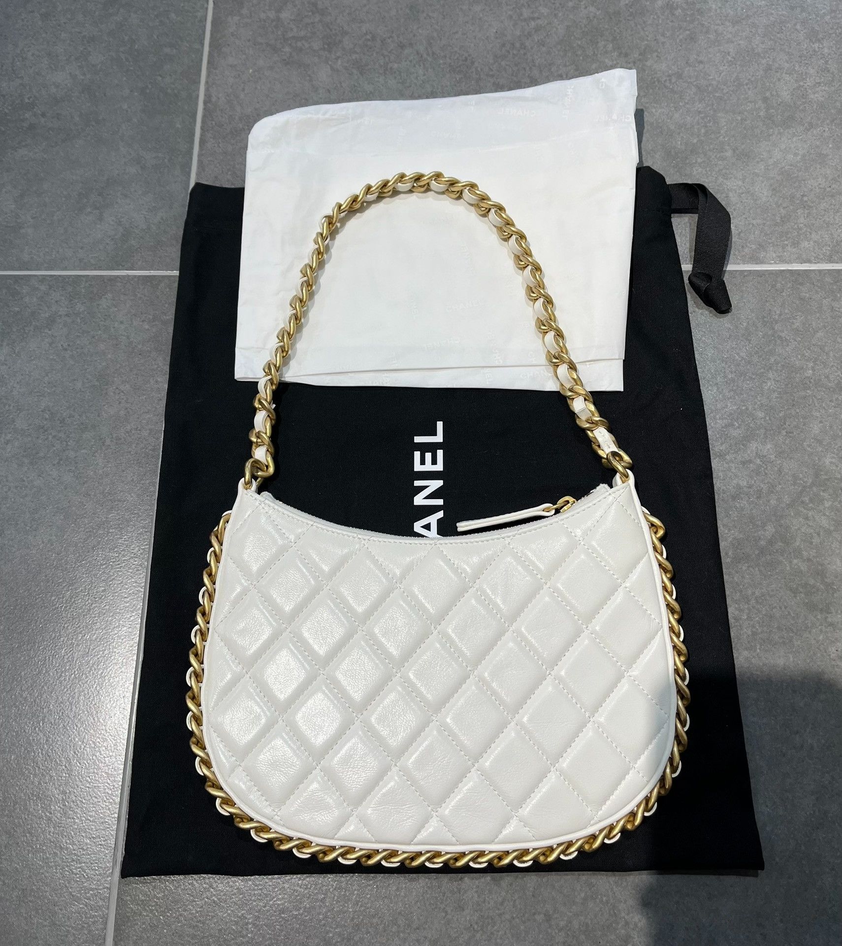 Chanel Chanel White Shoulder Bag OS Women Size ONE SIZE - 2 Thumbnail