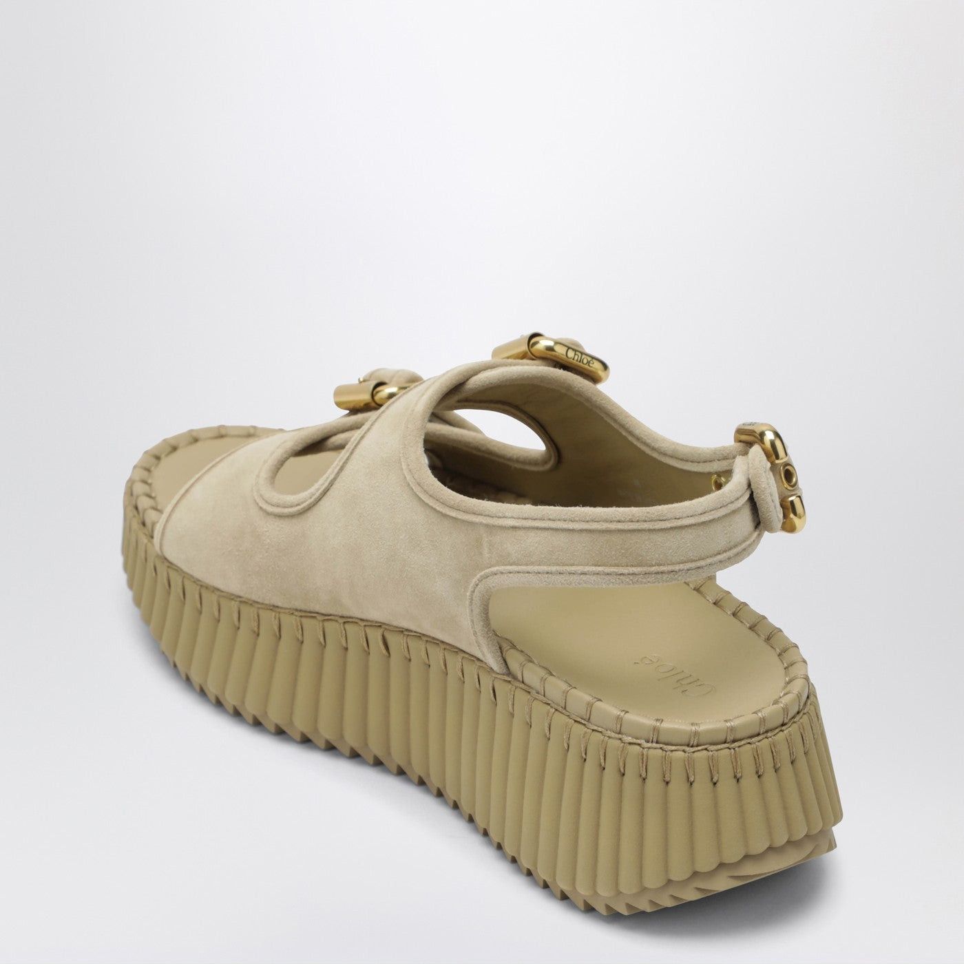 Chloe Chloe Nama Wedge Sandals In Sand Size US 11 / IT 41 - 2 Thumbnail