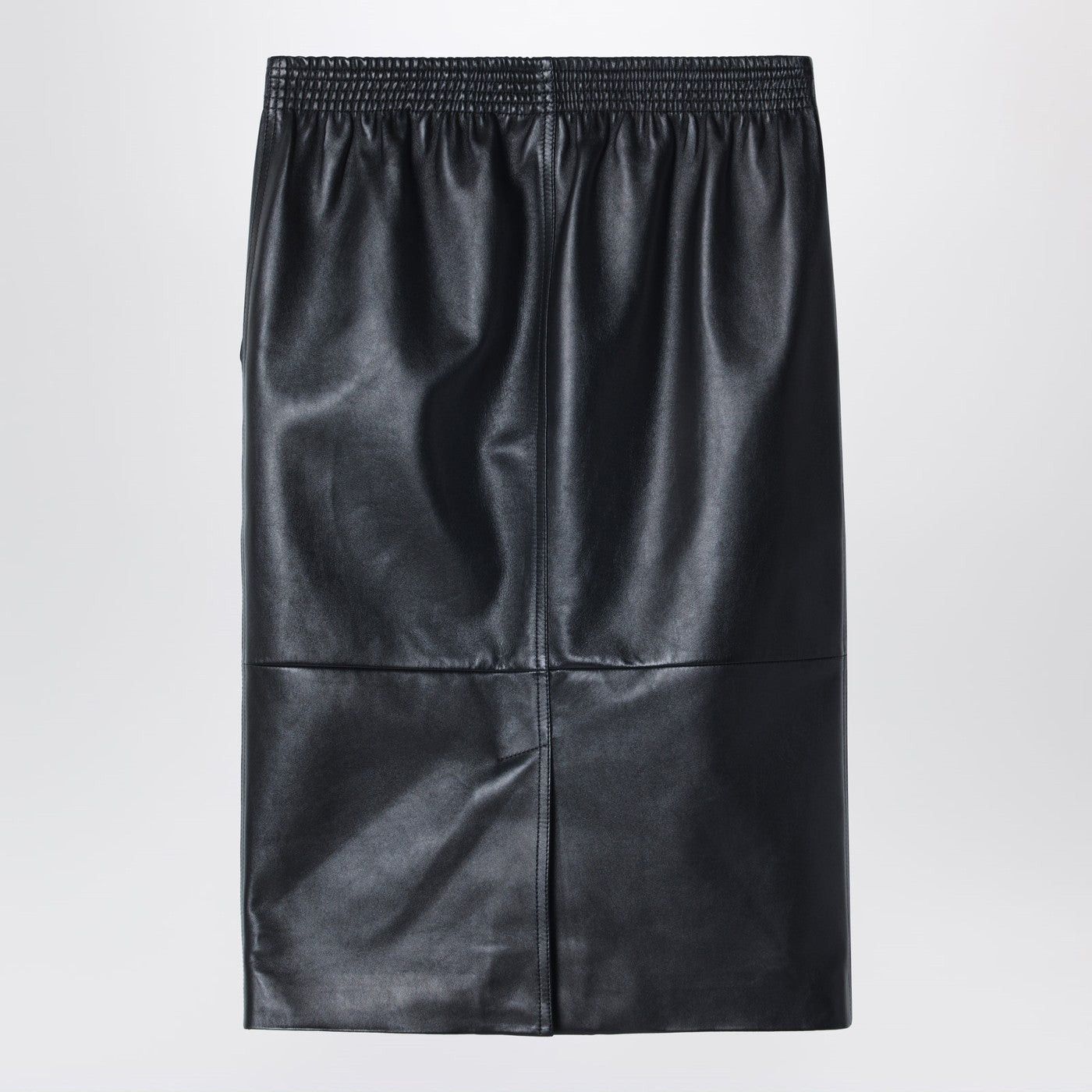Chloe Chloe Black Pencil Skirt In Plonge Nappa Leather Size 28" / US 6 / IT 42 - 2 Thumbnail