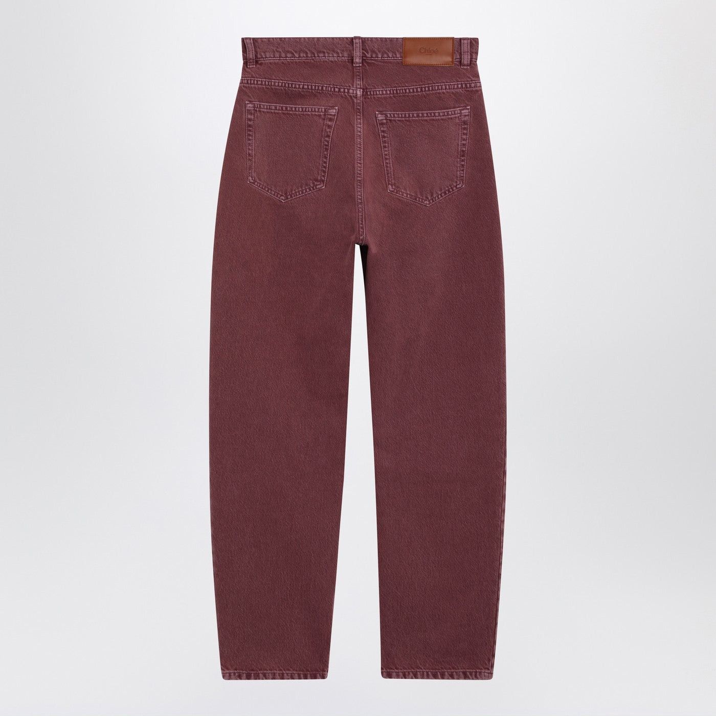 Chloe Chloe Dark Pink Denim Jeans Size 28" / US 6 / IT 42 - 2 Thumbnail