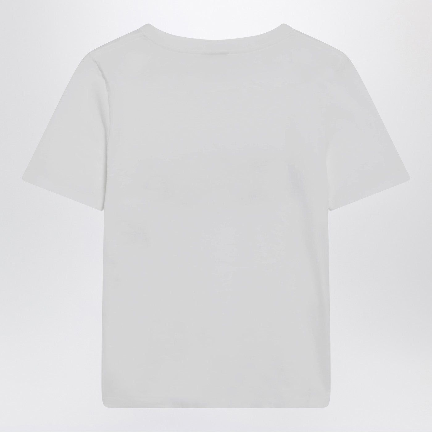 Chloe Chloe White T-Shirt With Logo Print Size XS / US 0-2 / IT 36-38 - 2 Thumbnail