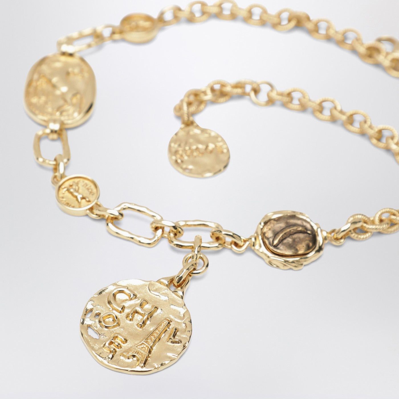 Chloe Chloe Gold Medals Choker Size ONE SIZE - 2 Thumbnail