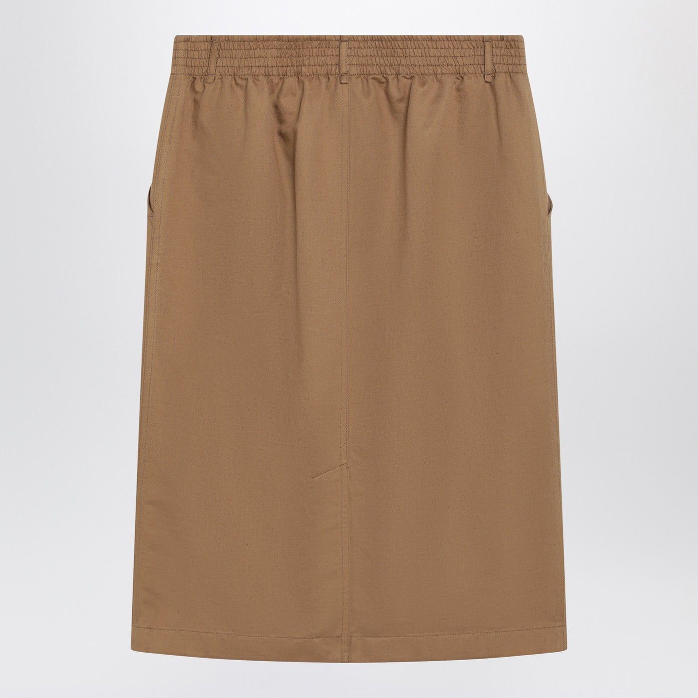 Chloe Chloe Beige Midi Pencil Skirt Size 27" / US 4 / IT 40 - 2 Thumbnail