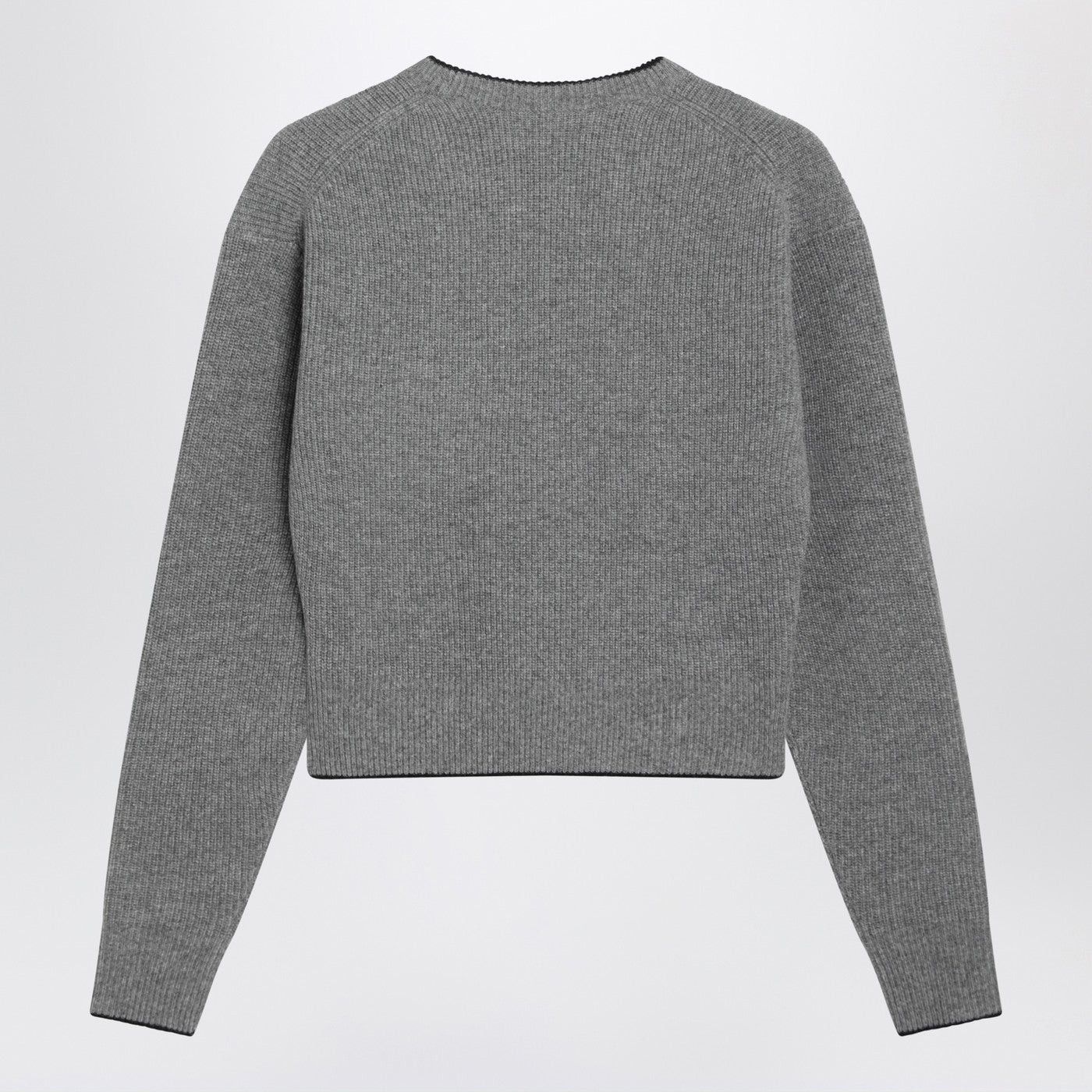 Chloe Chloe Gray Wool And Cashmere Sweater Size S / US 4 / IT 40 - 2 Thumbnail