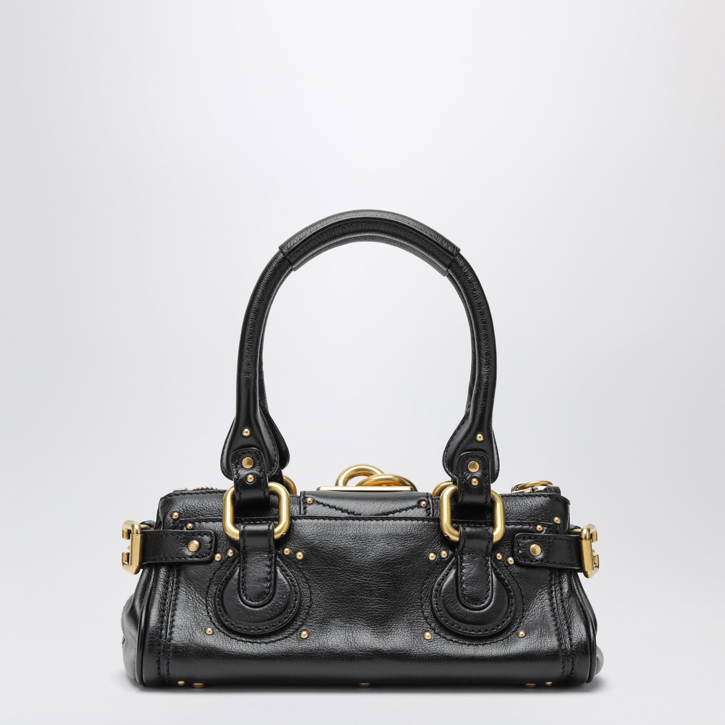Chloe Chloe Small Black Paddington Leather Bag Size ONE SIZE - 2 Thumbnail