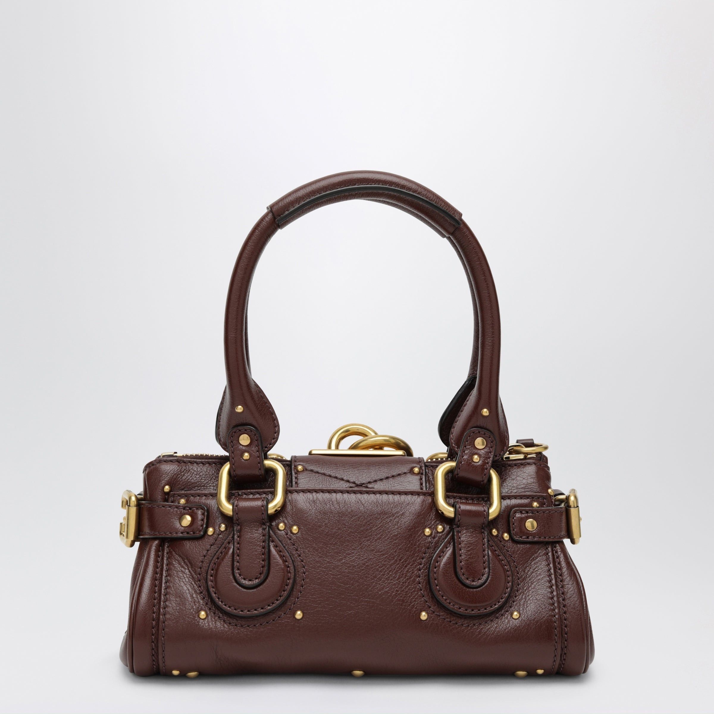 Chloe Chloe Small Brown Leather Paddington Bag Size ONE SIZE - 2 Thumbnail