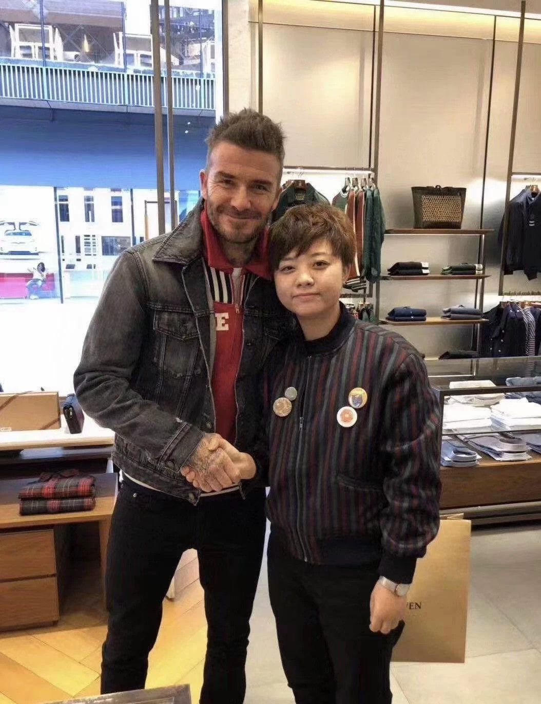 Saint Laurent Paris Saint Laurent Denim Jacket Beckham Style Size US S / EU 44-46 / 1 - 3 Thumbnail
