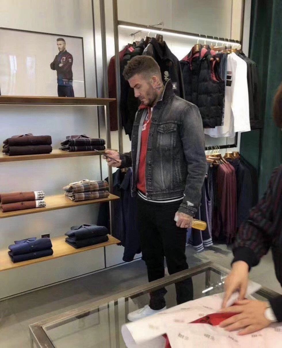 Saint Laurent Paris Saint Laurent Denim Jacket Beckham Style Size US S / EU 44-46 / 1 - 4 Thumbnail
