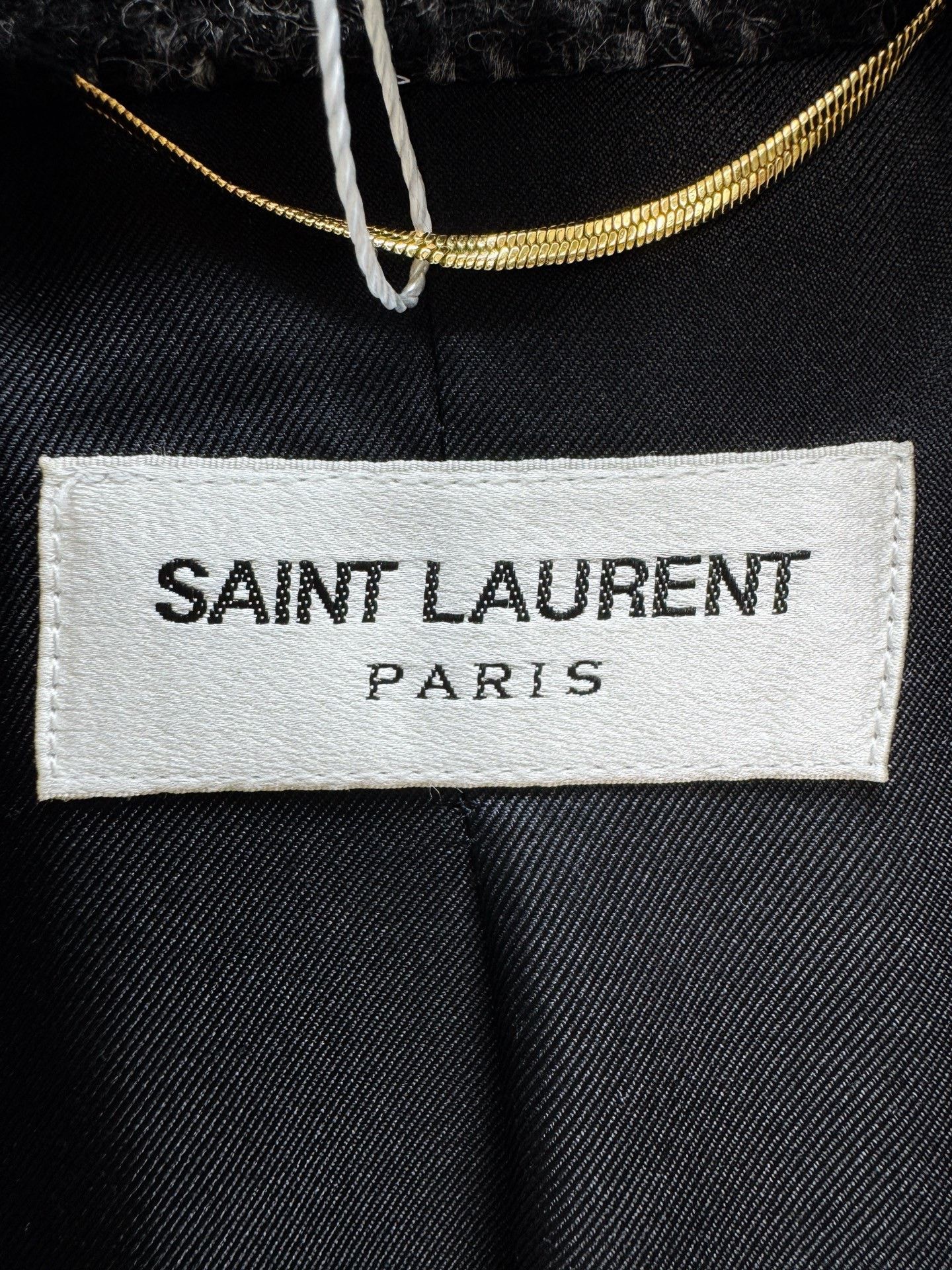 Saint Laurent Paris Saint Laurent Gray Plaid Wool Blazer Size US S / EU 44-46 / 1 - 3 Thumbnail