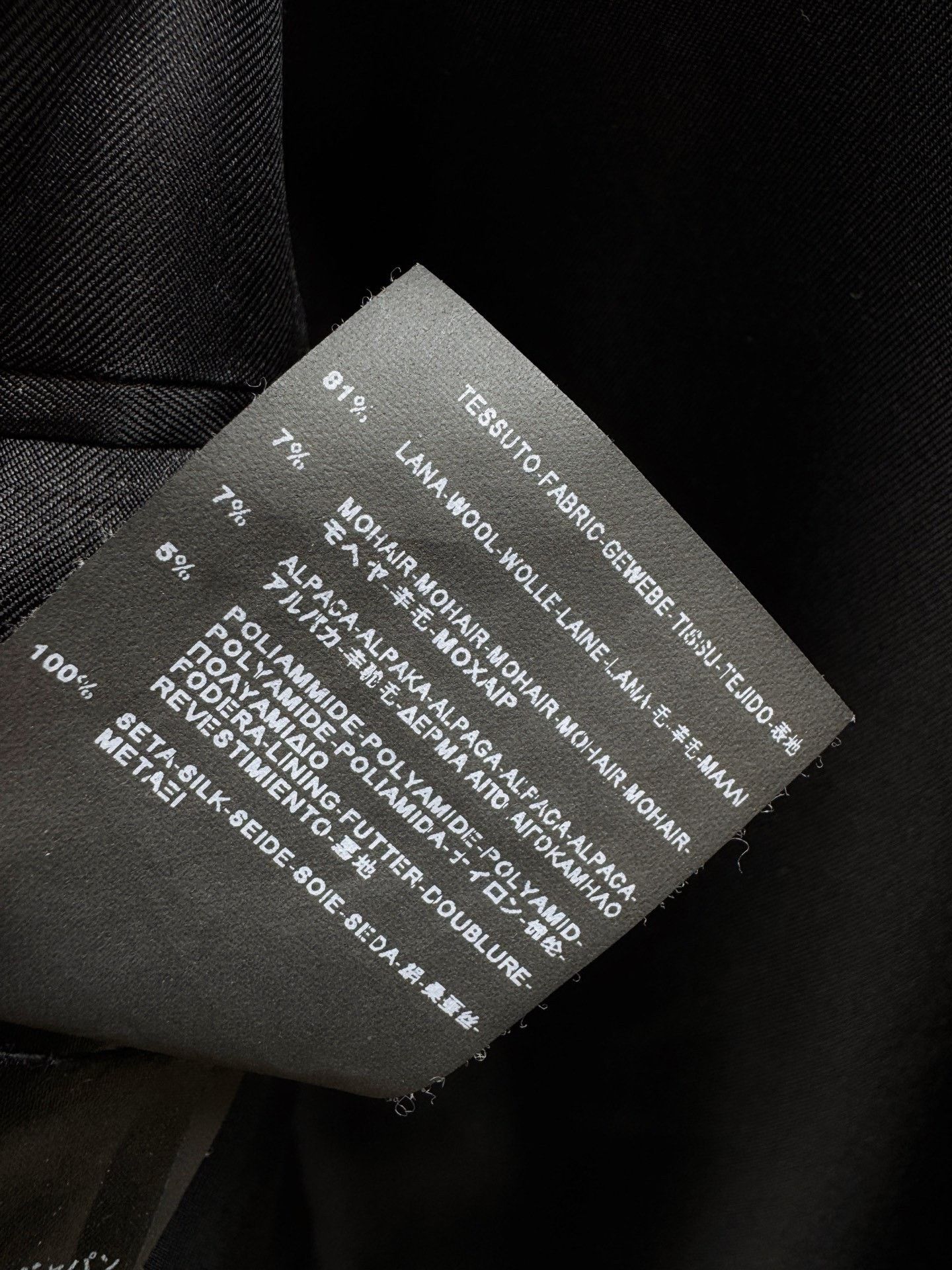 Saint Laurent Paris Saint Laurent Gray Plaid Wool Blazer Size US S / EU 44-46 / 1 - 6 Thumbnail