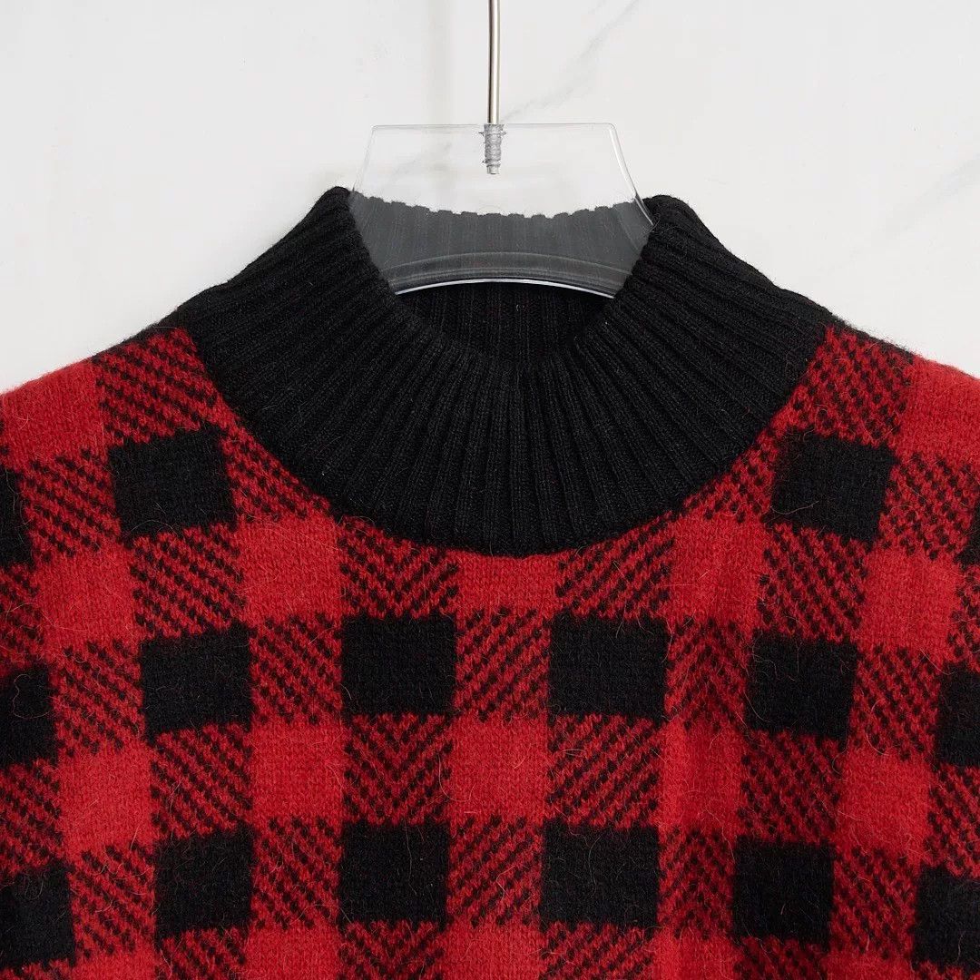 Saint Laurent Paris Saint Laurent Men's Classic Checkered Sweater Size US M / EU 48-50 / 2 - 2 Thumbnail