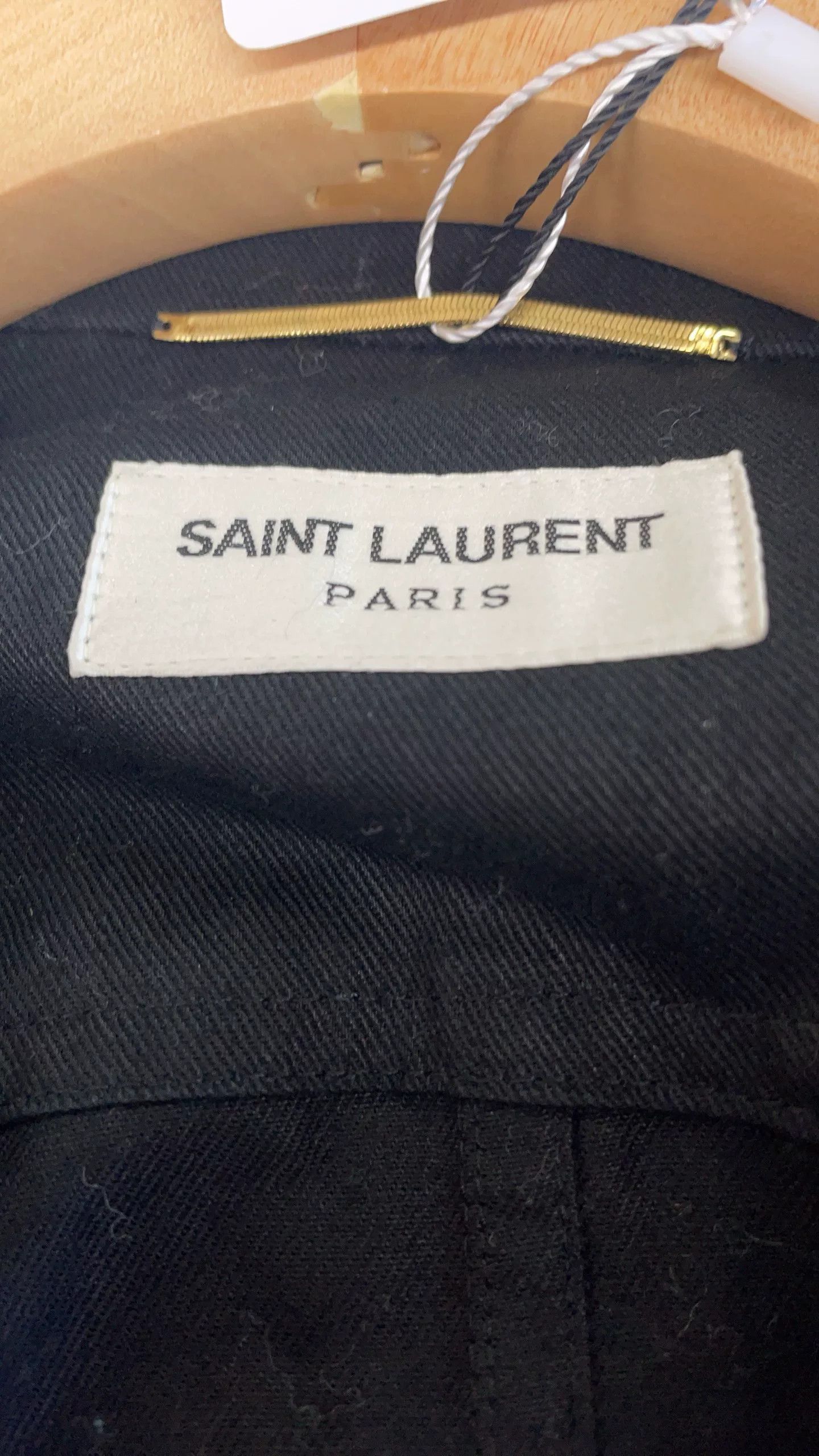 Saint Laurent Paris Saint Laurent Black Utility Jacket Size US M / EU 48-50 / 2 - 3 Thumbnail