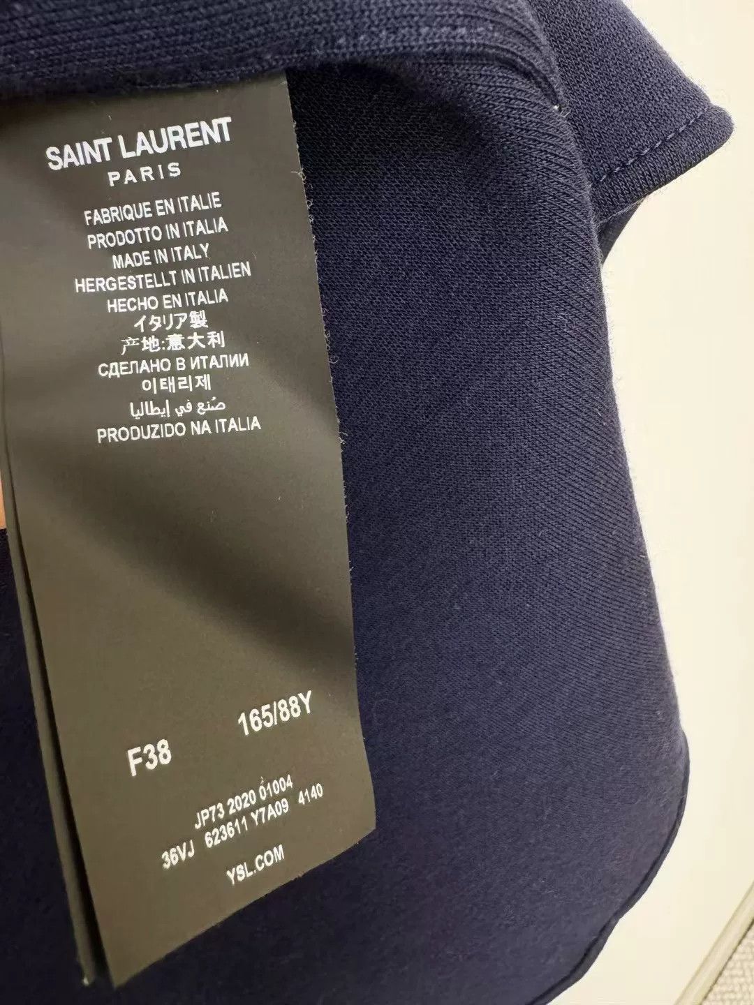 Saint Laurent Paris Saint Laurent Embroidered Jacket Size US M / EU 48-50 / 2 - 4 Thumbnail