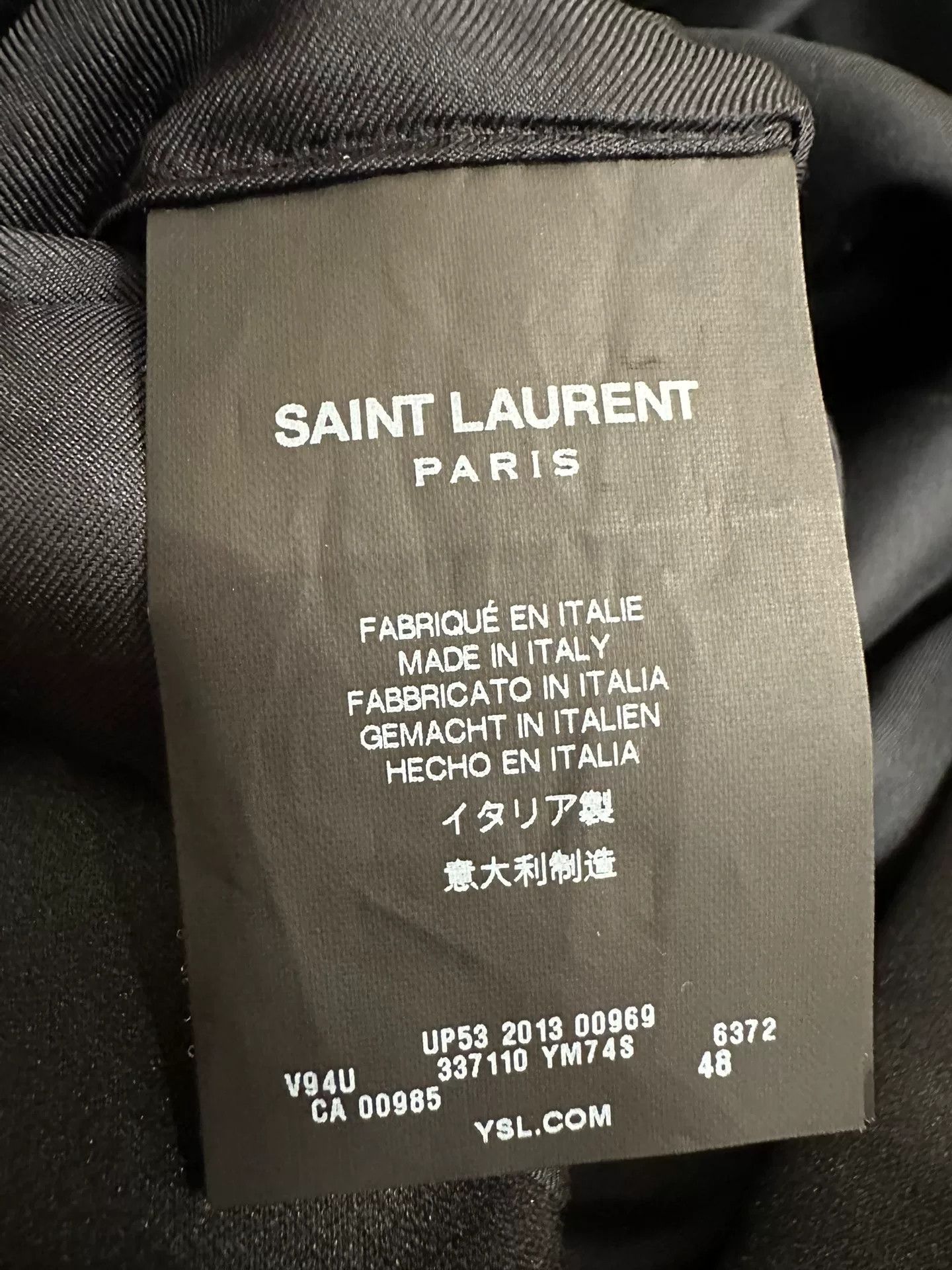 Saint Laurent Paris Saint Laurent Red Black Leopard Blazer Size US M / EU 48-50 / 2 - 4 Thumbnail