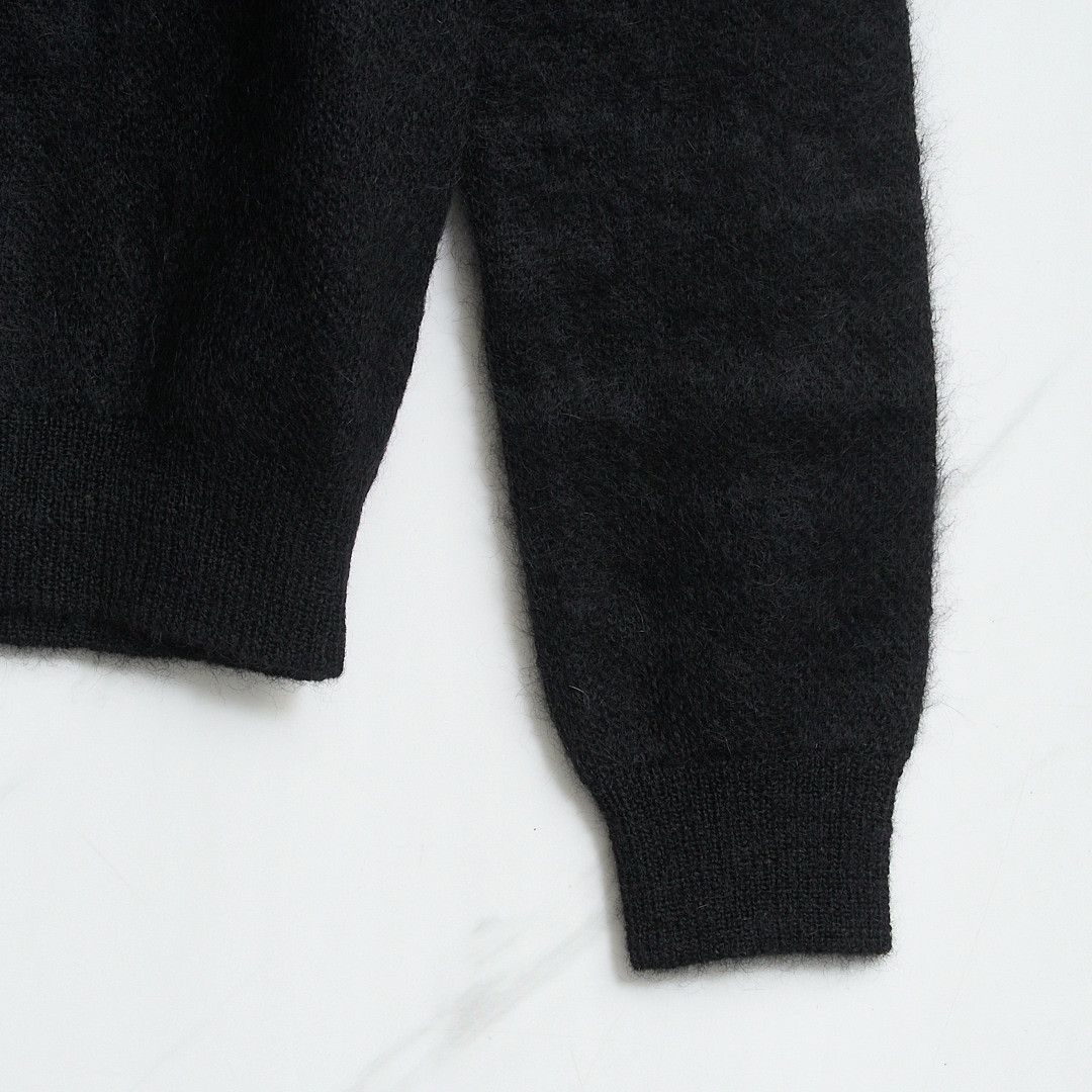 Saint Laurent Paris Saint Laurent Men's Black Crewneck Sweater Size US M / EU 48-50 / 2 - 3 Thumbnail