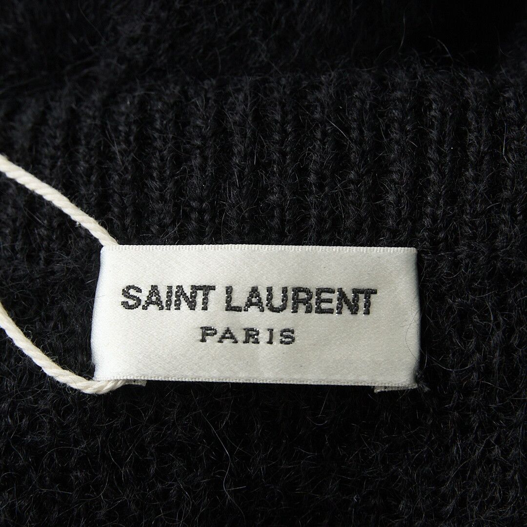 Saint Laurent Paris Saint Laurent Men's Black Crewneck Sweater Size US M / EU 48-50 / 2 - 6 Thumbnail