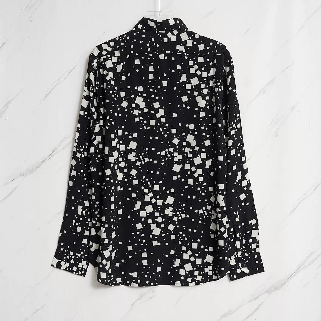 Saint Laurent Paris Saint Laurent Men's Square Collar Shirt Size US XS / EU 42 / 0 - 4 Thumbnail