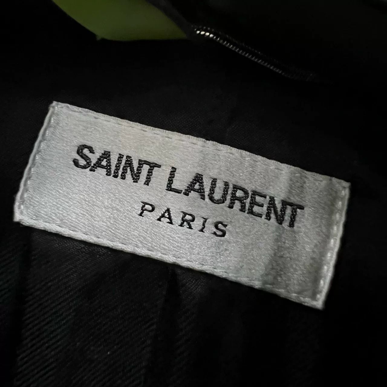 Saint Laurent Paris Saint Laurent Black Camouflage Baseball Jacket Size US M / EU 48-50 / 2 - 4 Thumbnail