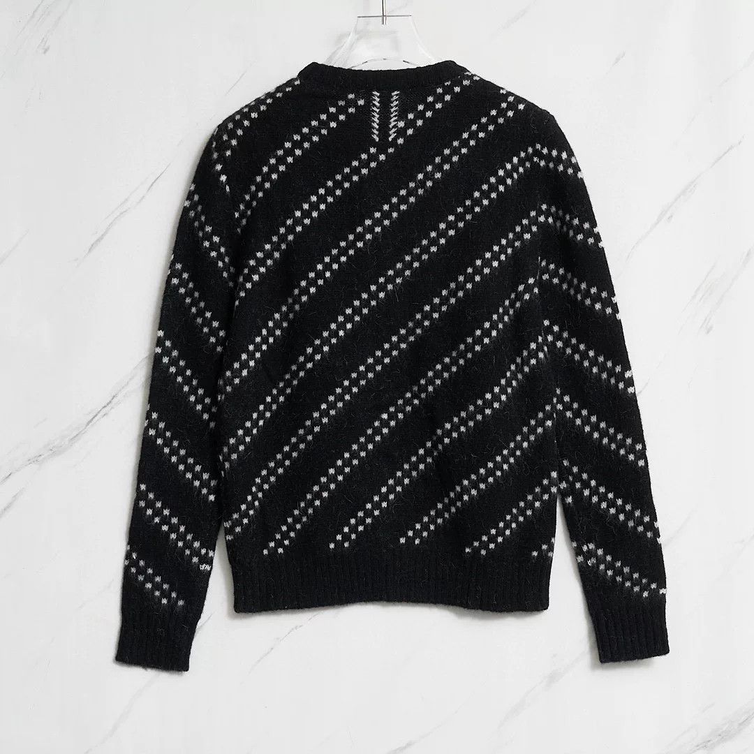 Saint Laurent Paris Saint Laurent Men's Zigzag Knit Sweater Size US M / EU 48-50 / 2 - 4 Thumbnail
