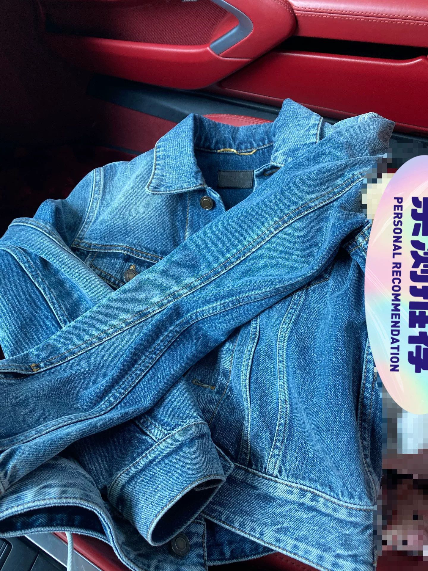 Saint Laurent Paris Saint Laurent Blue Denim Jacket Size XS / US 0-2 / IT 36-38 - 2 Thumbnail