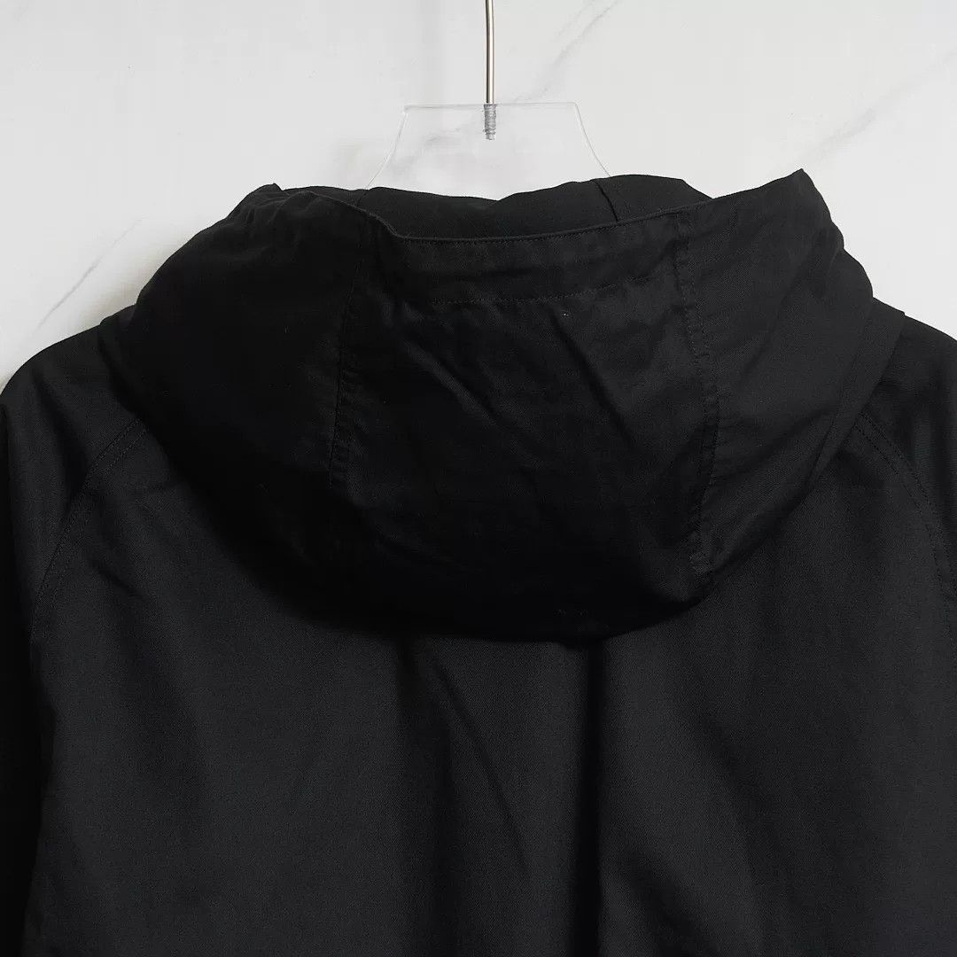 Saint Laurent Paris Saint Laurent Black Hooded Double-Zip Jacket Size US M / EU 48-50 / 2 - 6 Thumbnail