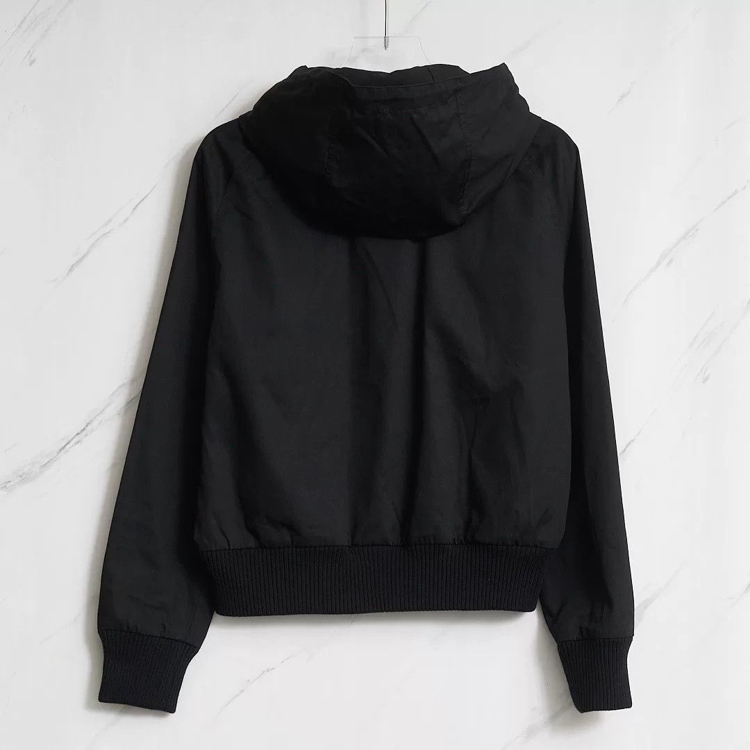 Saint Laurent Paris Saint Laurent Black Hooded Double-Zip Jacket Size US M / EU 48-50 / 2 - 5 Thumbnail