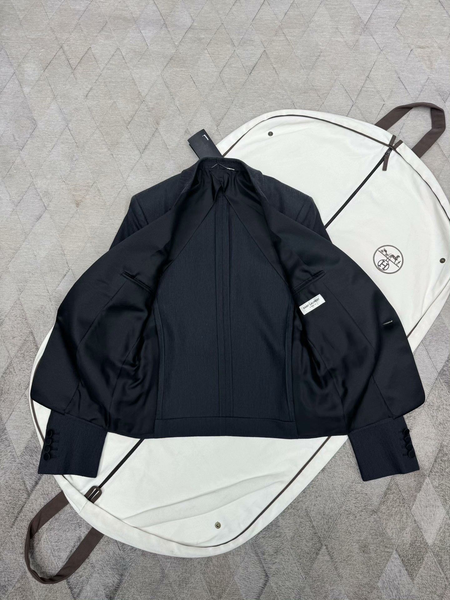 Saint Laurent Paris Saint Laurent SLP Smoking Suit Size 44 Size US S / EU 44-46 / 1 - 6 Thumbnail