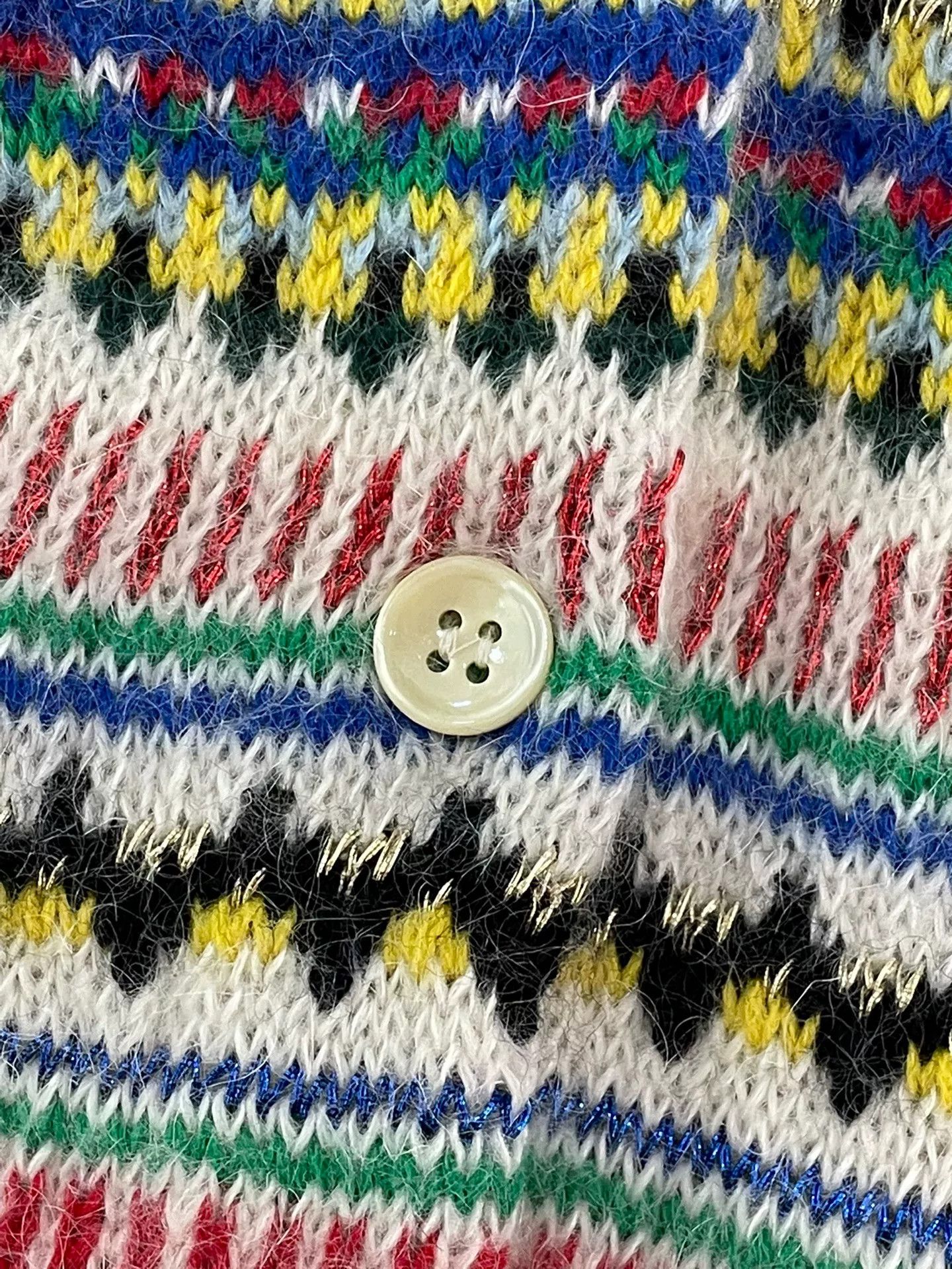 Saint Laurent Paris Saint Laurent Colorful Striped Cardigan Size XS / US 0-2 / IT 36-38 - 5 Thumbnail