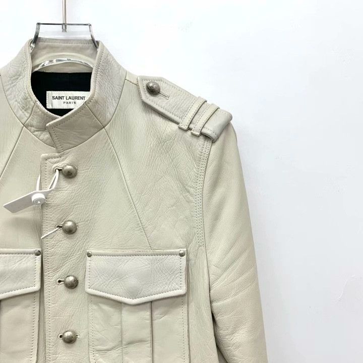 Saint Laurent Paris Yves Saint Laurent Leather Jacket Size US M / EU 48-50 / 2 - 3 Thumbnail