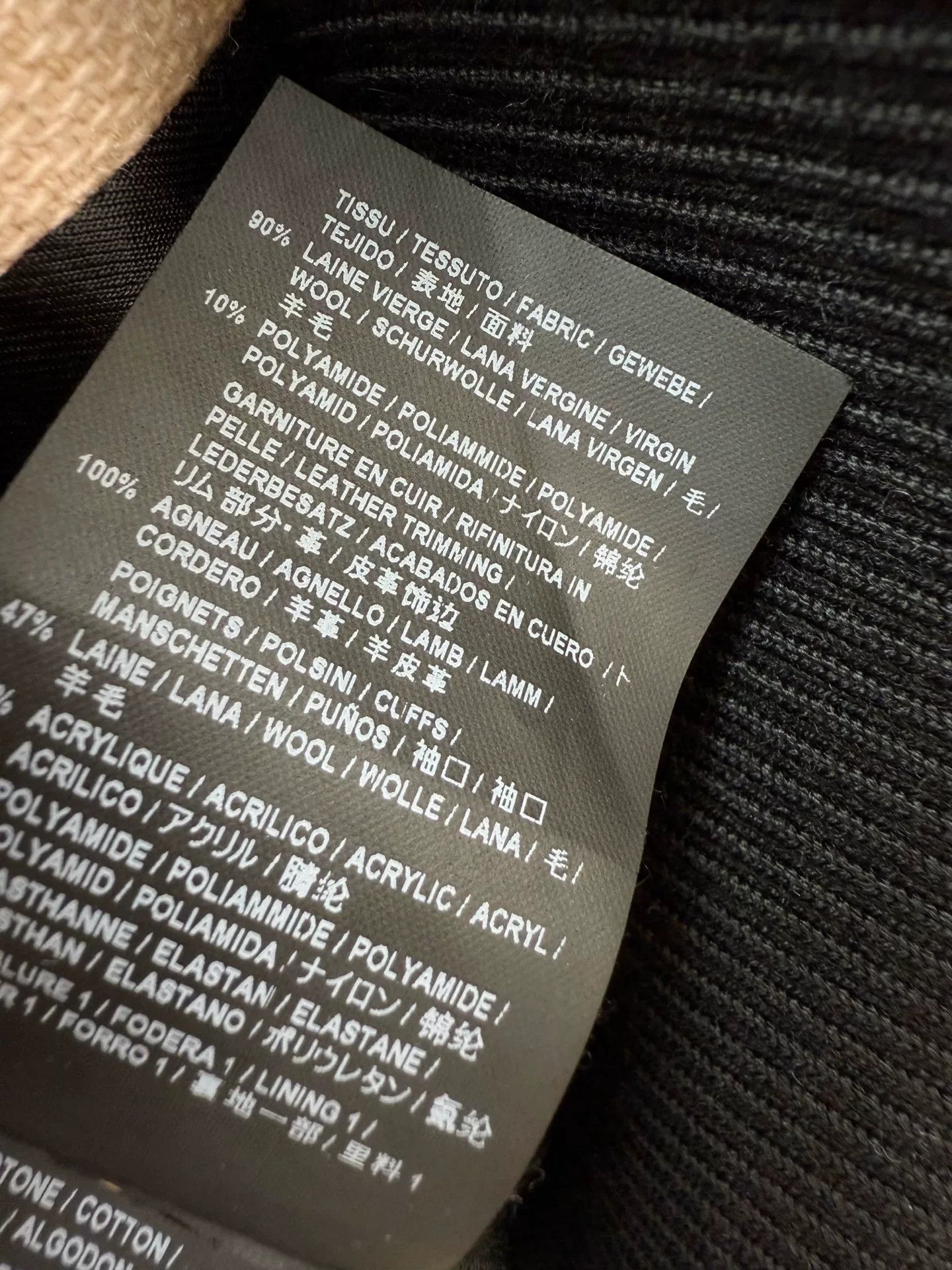 Saint Laurent Paris Saint Laurent Beige Baseball Jacket Size US XXS / EU 40 - 5 Thumbnail