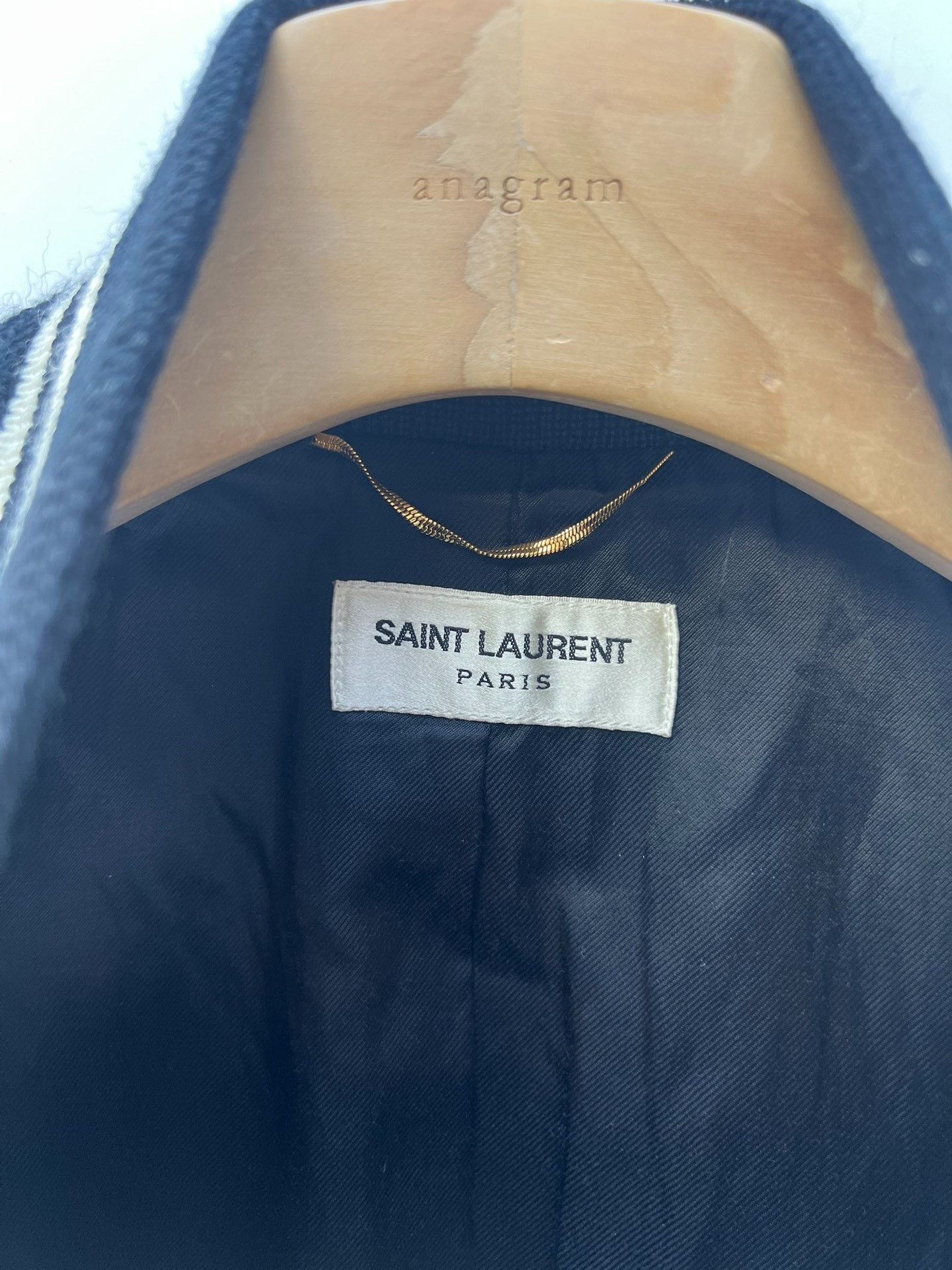 Saint Laurent Paris Saint Laurent Black White Varsity Jacket Size US M / EU 48-50 / 2 - 3 Thumbnail