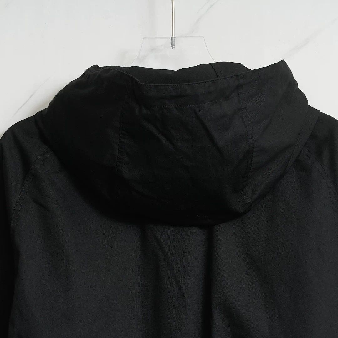 Saint Laurent Paris Saint Laurent Men's Black Hooded Jacket Size US M / EU 48-50 / 2 - 6 Thumbnail