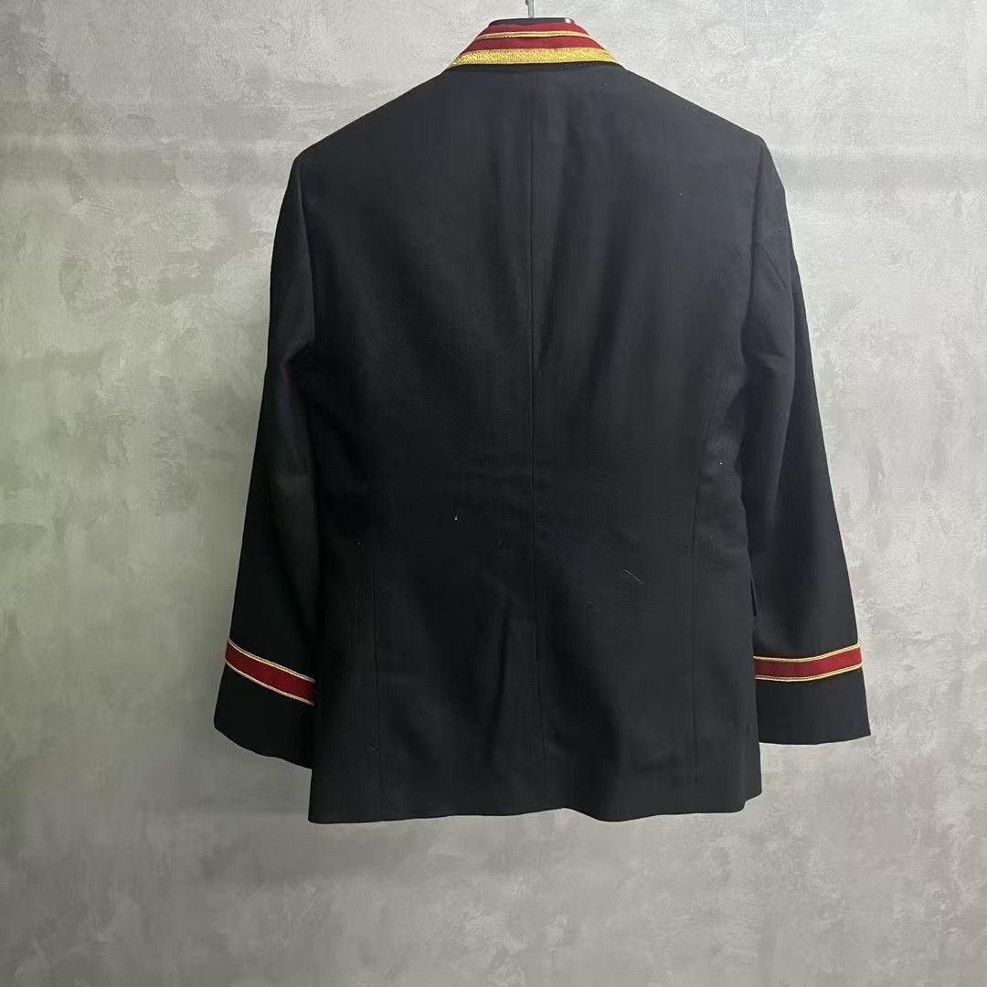 Saint Laurent Paris Saint Laurent Black Court Blazer Size US S / EU 44-46 / 1 - 2 Thumbnail