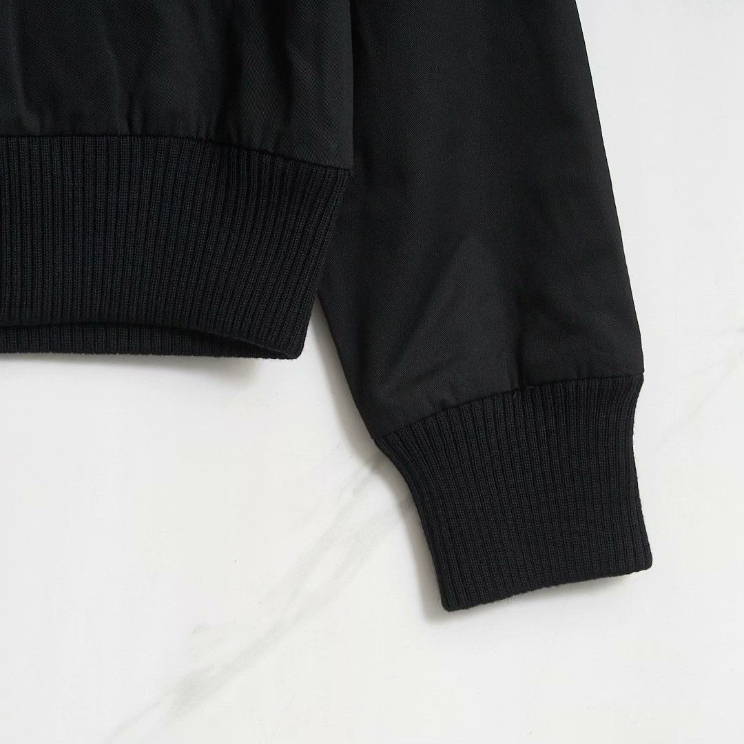 Saint Laurent Paris Saint Laurent Men's Black Hooded Jacket Size US M / EU 48-50 / 2 - 4 Thumbnail