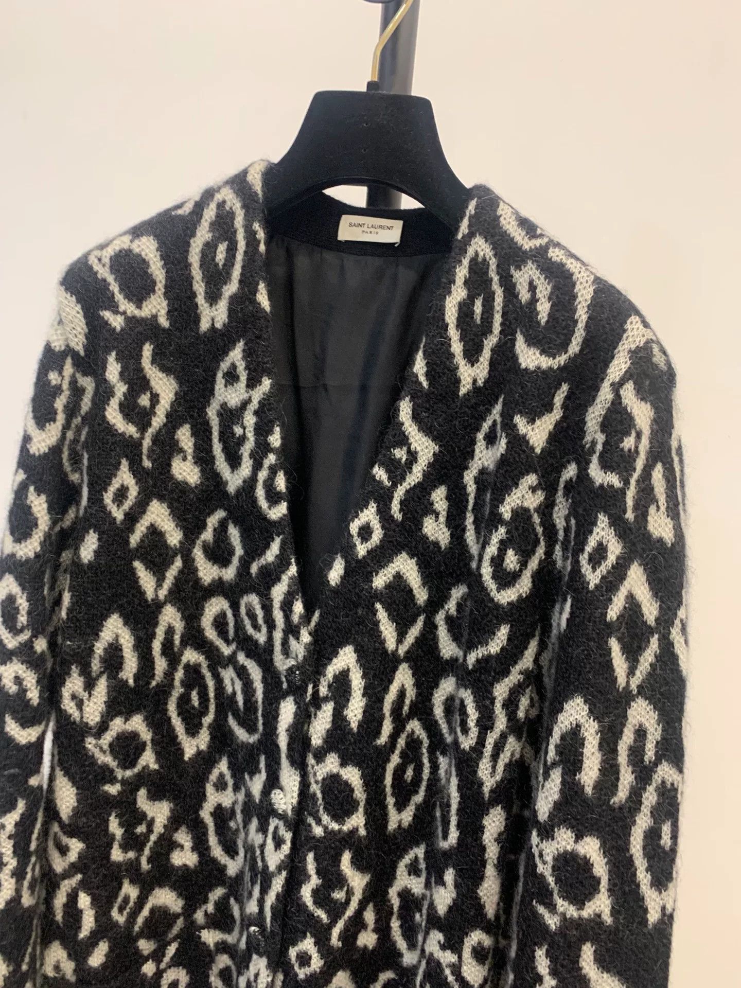 Saint Laurent Paris Saint Laurent Leopard Print Cardigan Size XS / US 0-2 / IT 36-38 - 3 Thumbnail