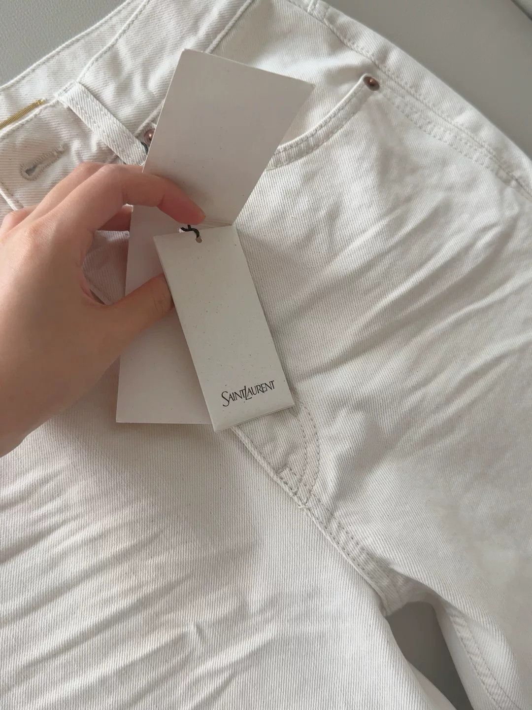 Saint Laurent Paris Saint Laurent High-Waist Flared Jeans Size 26" / US 2 / IT 38 - 3 Thumbnail