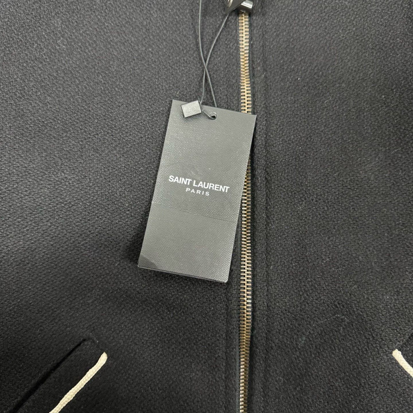 Saint Laurent Paris Saint Laurent YSL Black Baseball Jacket Size US S / EU 44-46 / 1 - 4 Thumbnail