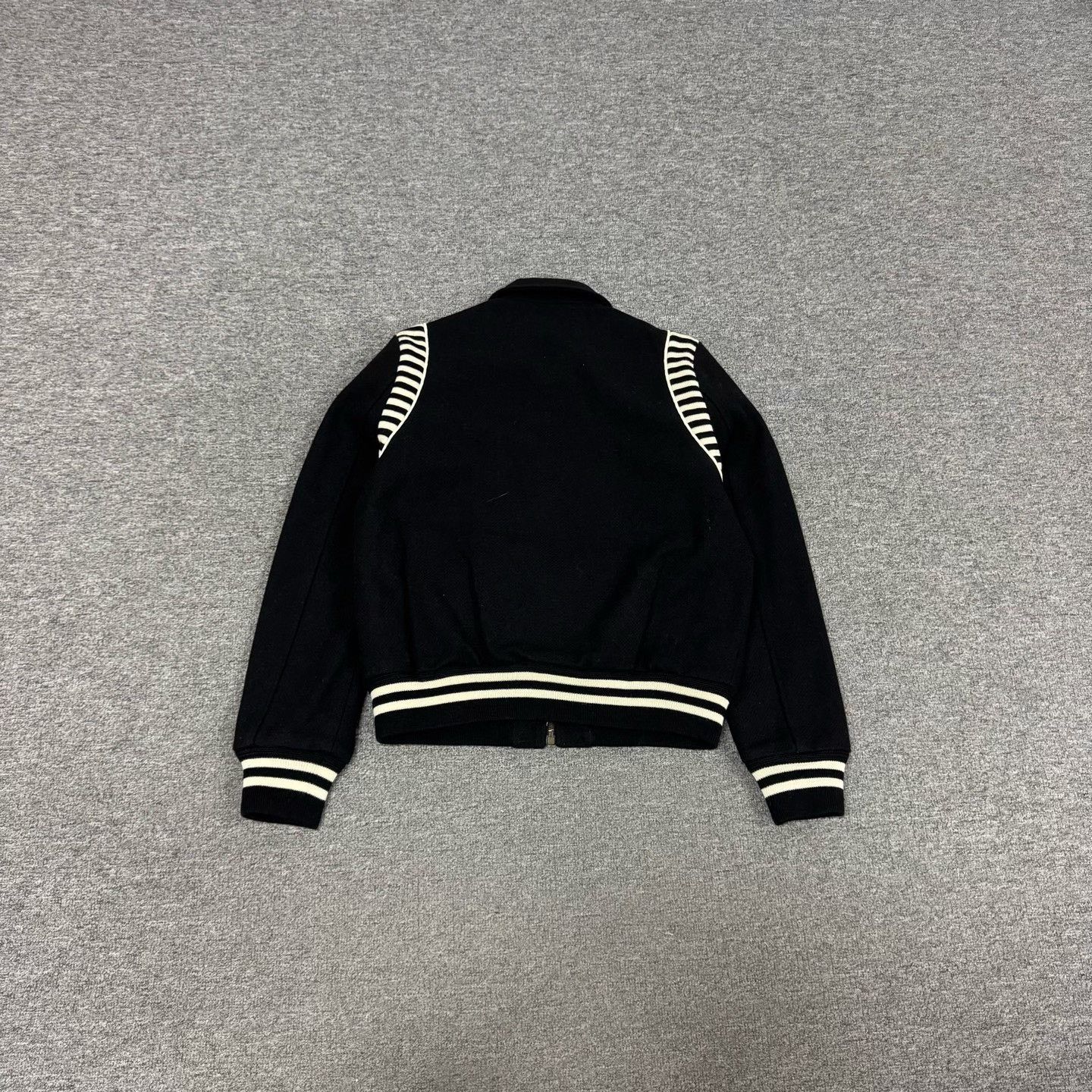 Saint Laurent Paris Saint Laurent YSL Black Baseball Jacket Size US S / EU 44-46 / 1 - 2 Thumbnail