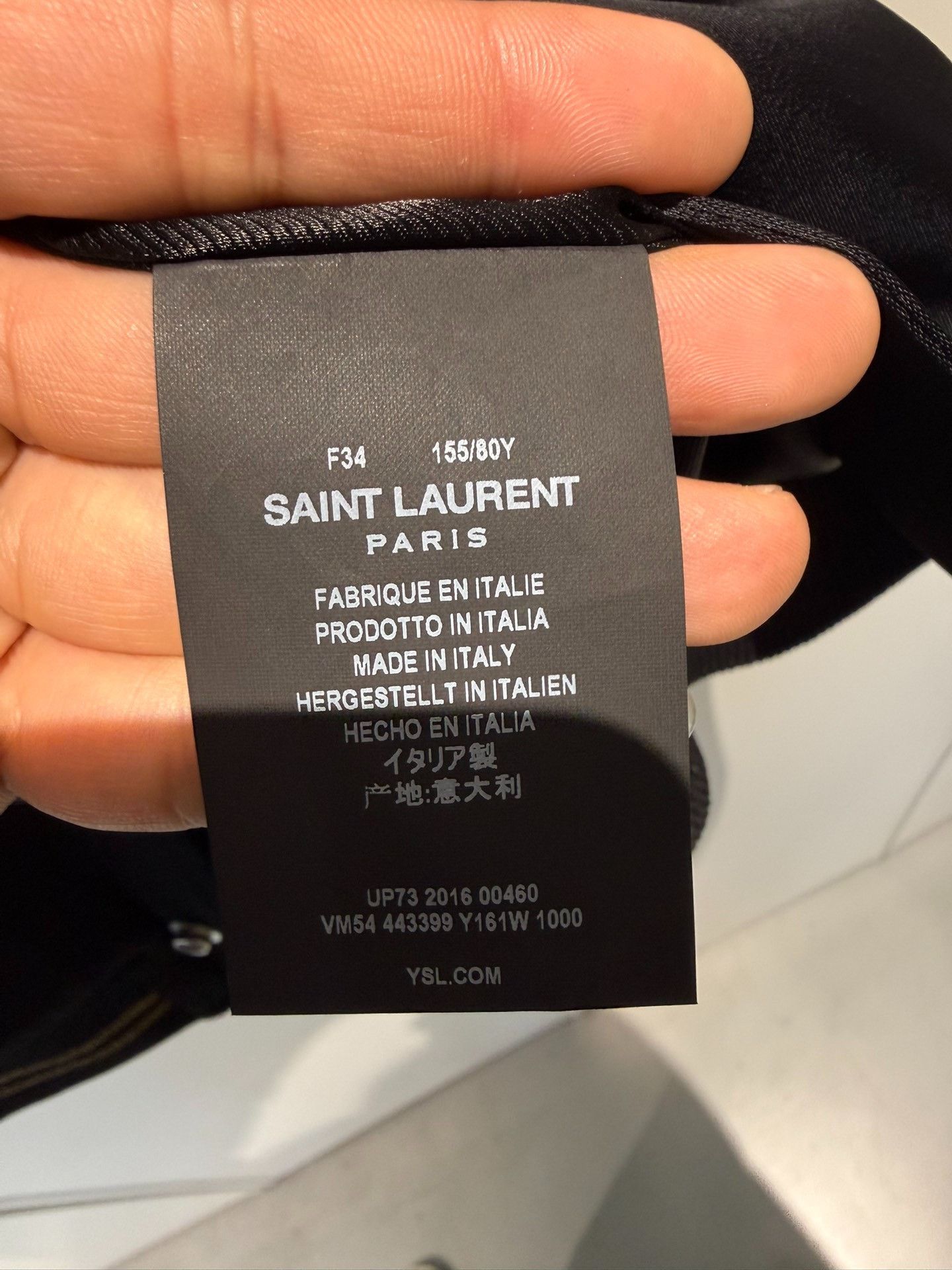 Saint Laurent Paris Saint Laurent 16FW Hollywood Limited Bomber Size XXS / US 00 / IT 34 - 3 Thumbnail