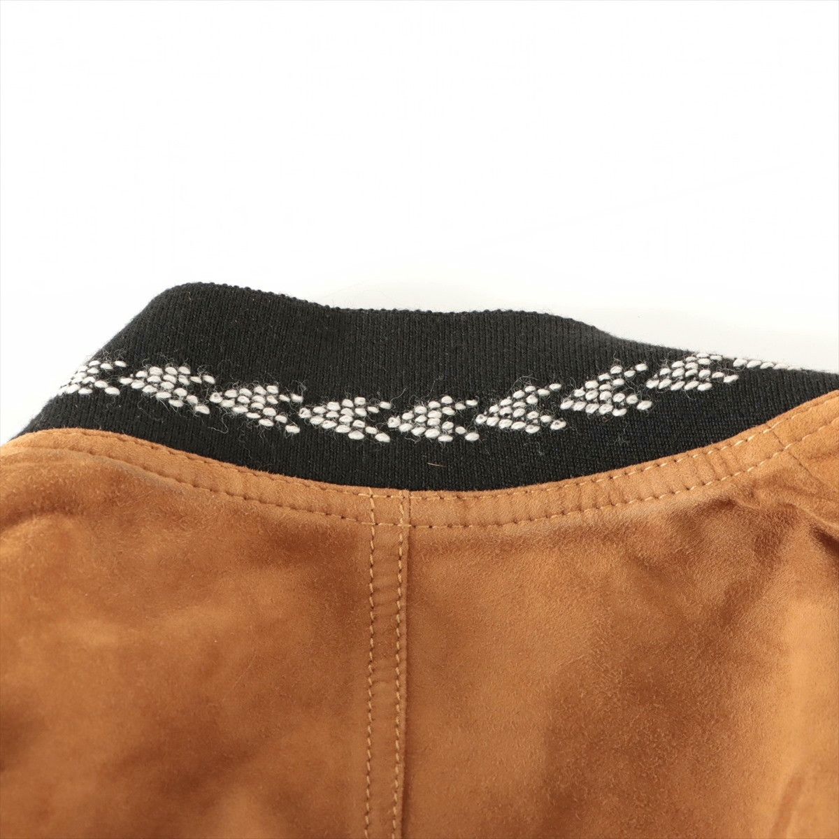 Saint Laurent Paris Saint Laurent Brown Suede Women's Jacket Size XS / US 0-2 / IT 36-38 - 8 Thumbnail