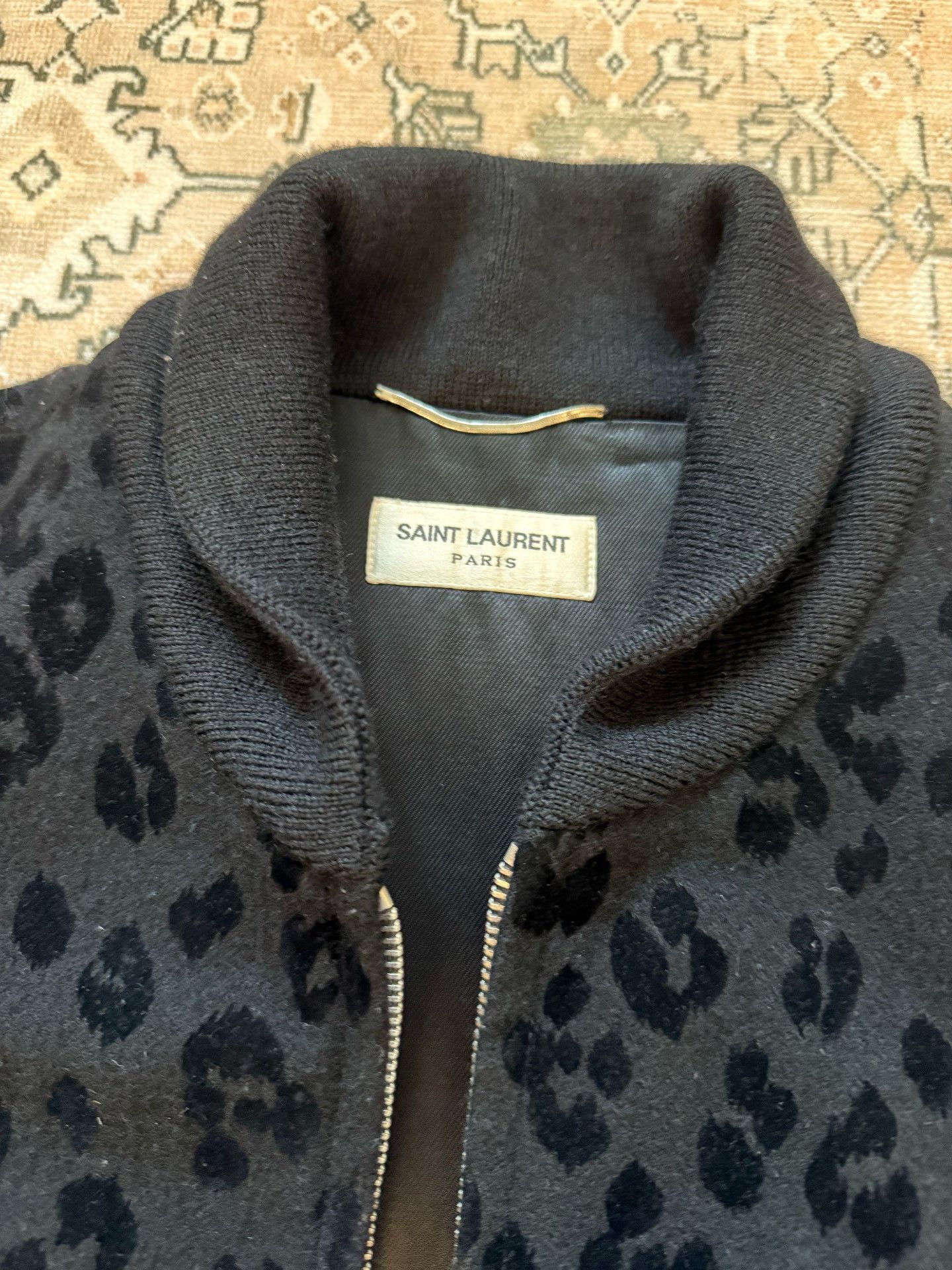 Saint Laurent Paris Saint Laurent Paris Leopard Bomber Jacket Size US M / EU 48-50 / 2 - 3 Thumbnail