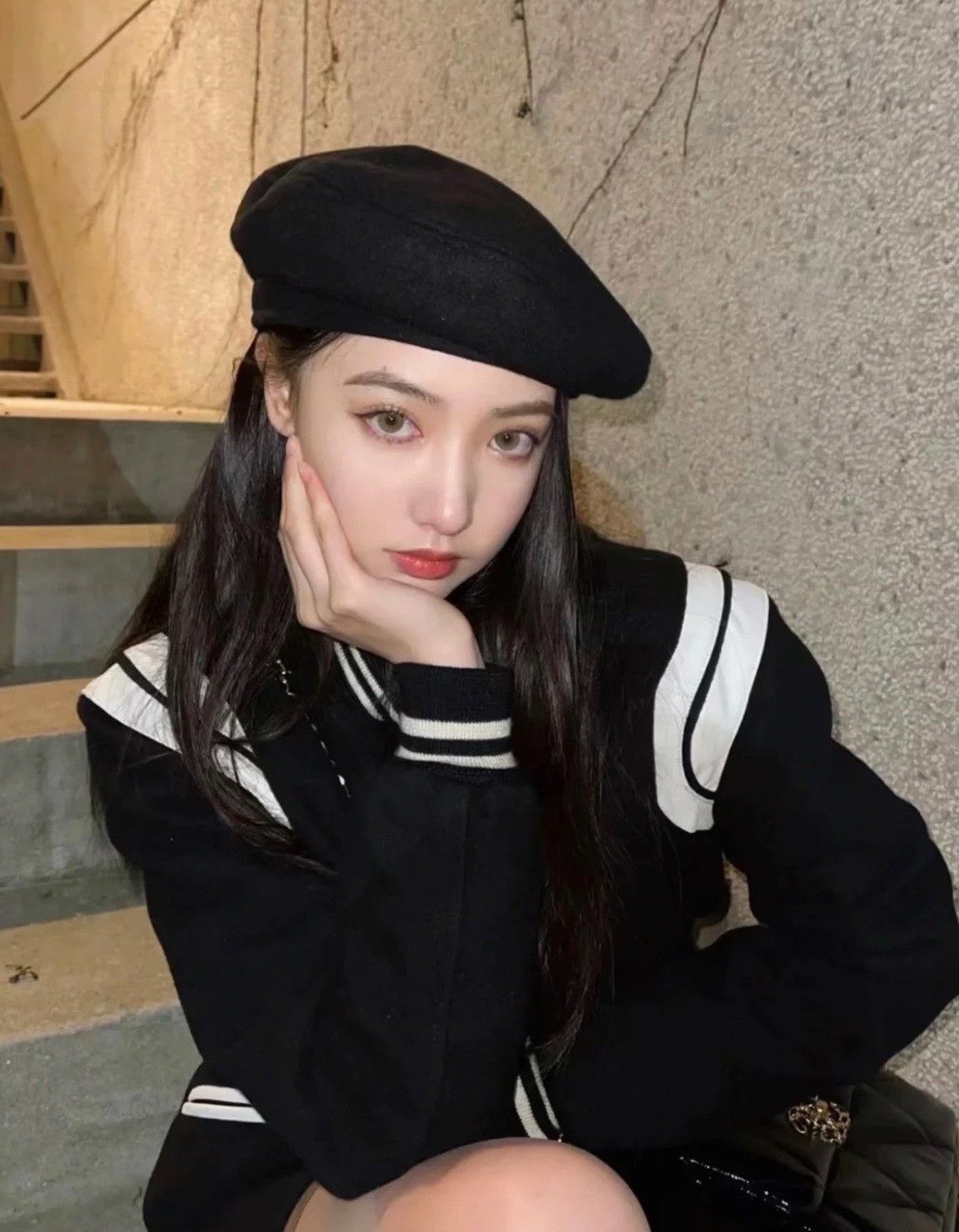 Saint Laurent Paris Saint Laurent Black White Baseball Jacket Size US XXS / EU 40 - 8 Thumbnail