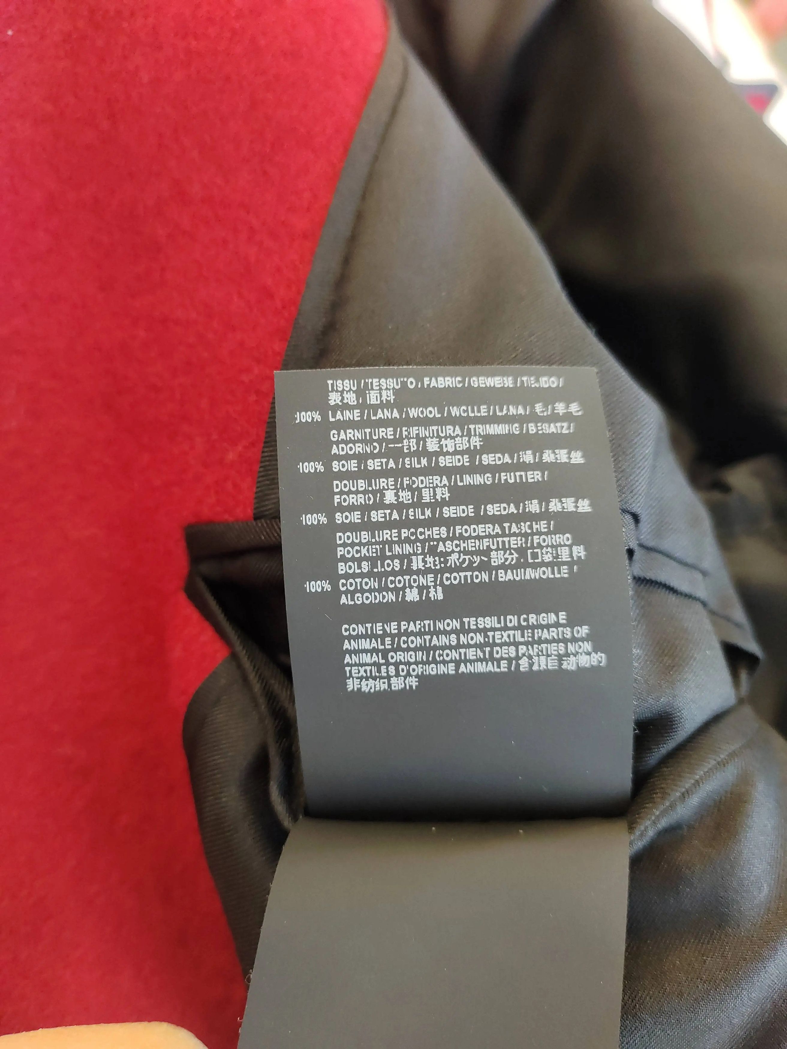 Saint Laurent Paris Saint Laurent Red Double-Breasted Wool Blazer Size XS / US 0-2 / IT 36-38 - 5 Thumbnail