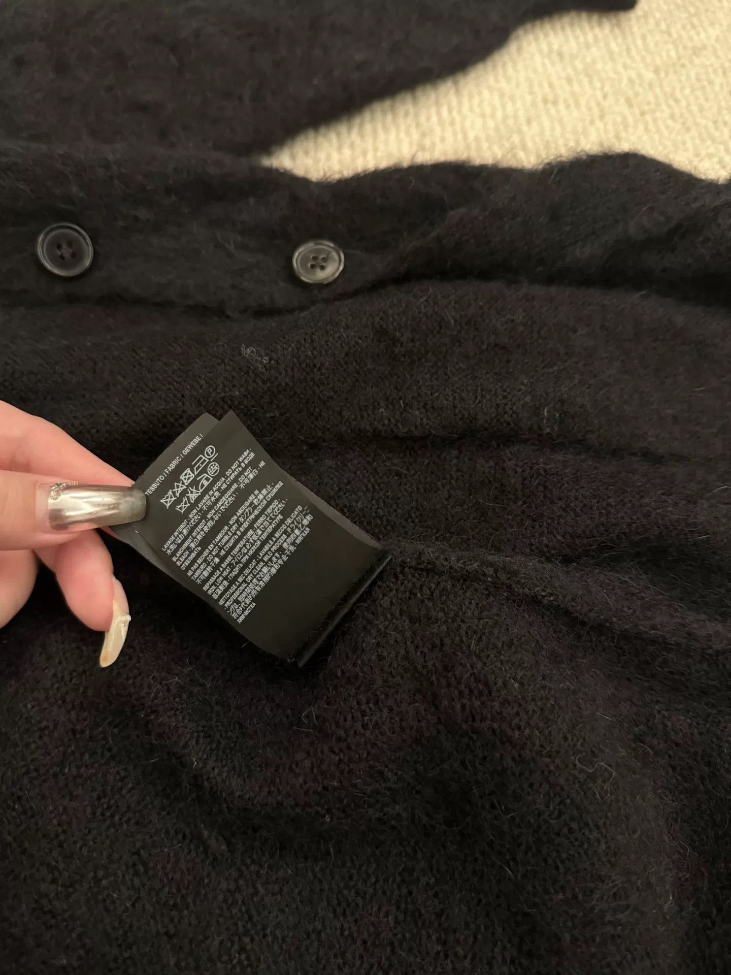 Saint Laurent Paris YSL Saint Laurent Sequined Star Knit Cardigan Size XS / US 0-2 / IT 36-38 - 8 Thumbnail