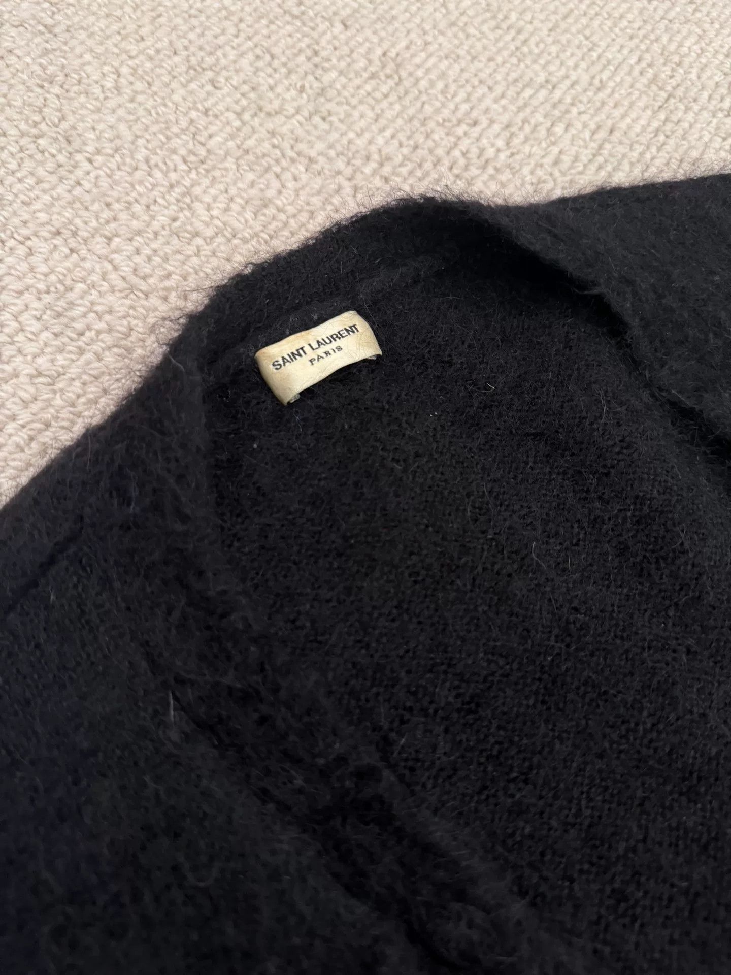 Saint Laurent Paris YSL Saint Laurent Sequined Star Knit Cardigan Size XS / US 0-2 / IT 36-38 - 6 Thumbnail