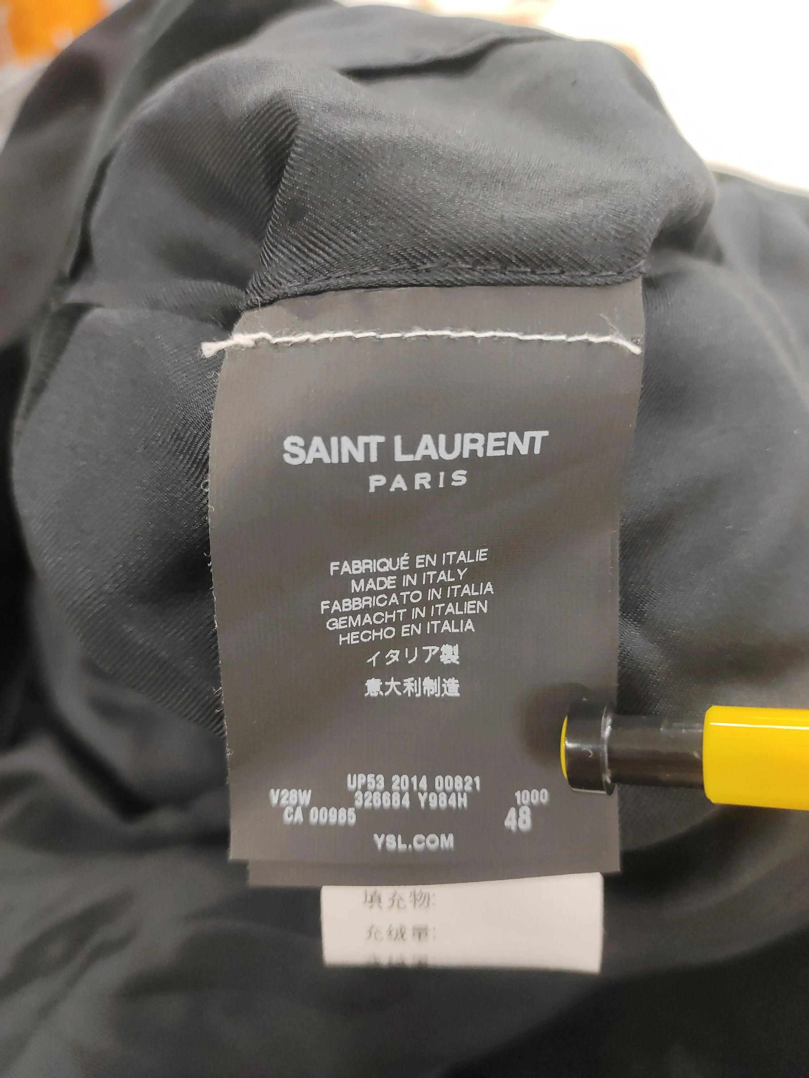 Saint Laurent Paris Saint Laurent Black Velvet Blazer 48 Size US M / EU 48-50 / 2 - 4 Thumbnail